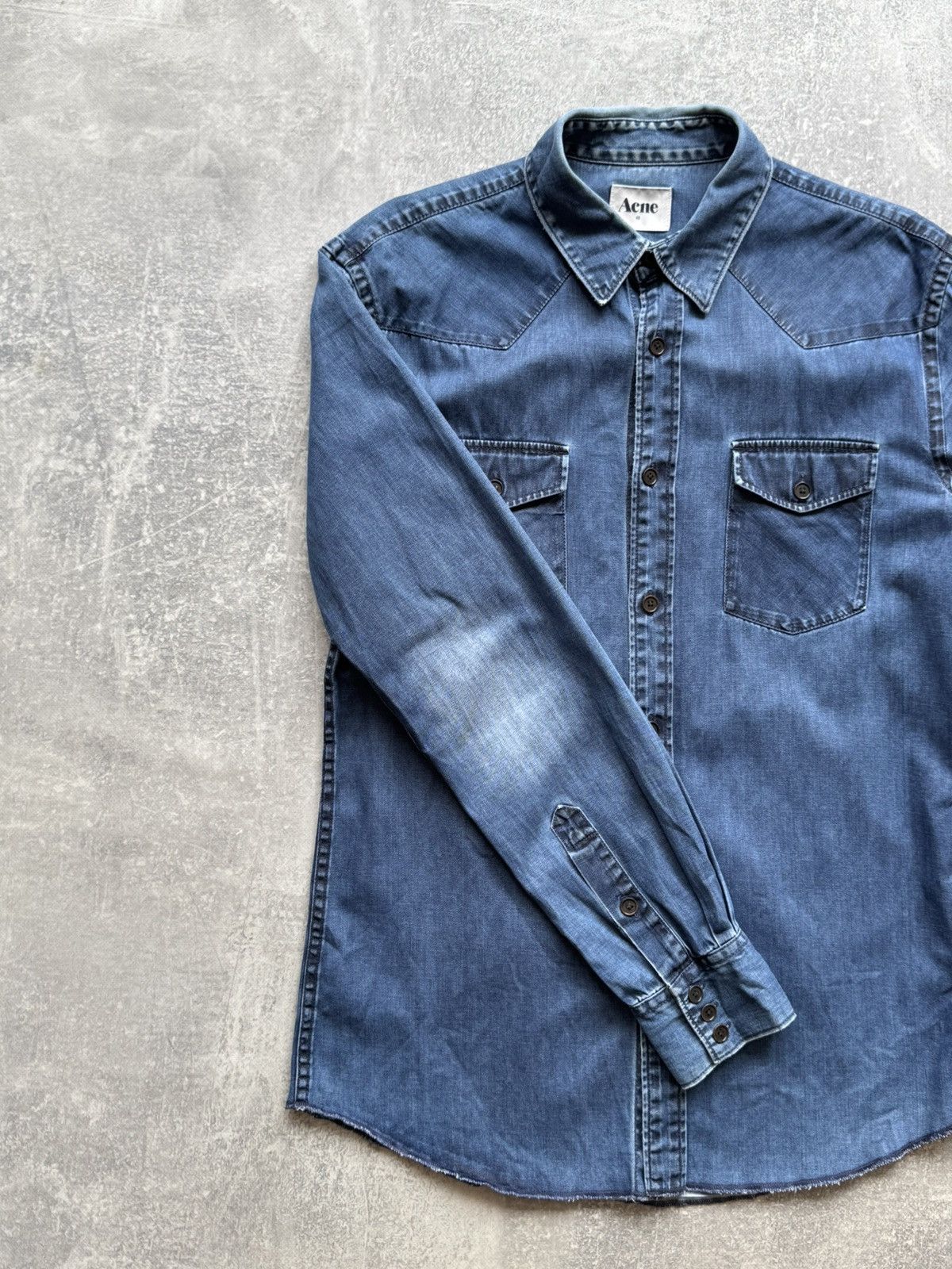 Acne Studios Acne SS11 Denim Shirt Texas Cowboy Size US M / EU 48-50 / 2 - 2 Thumbnail