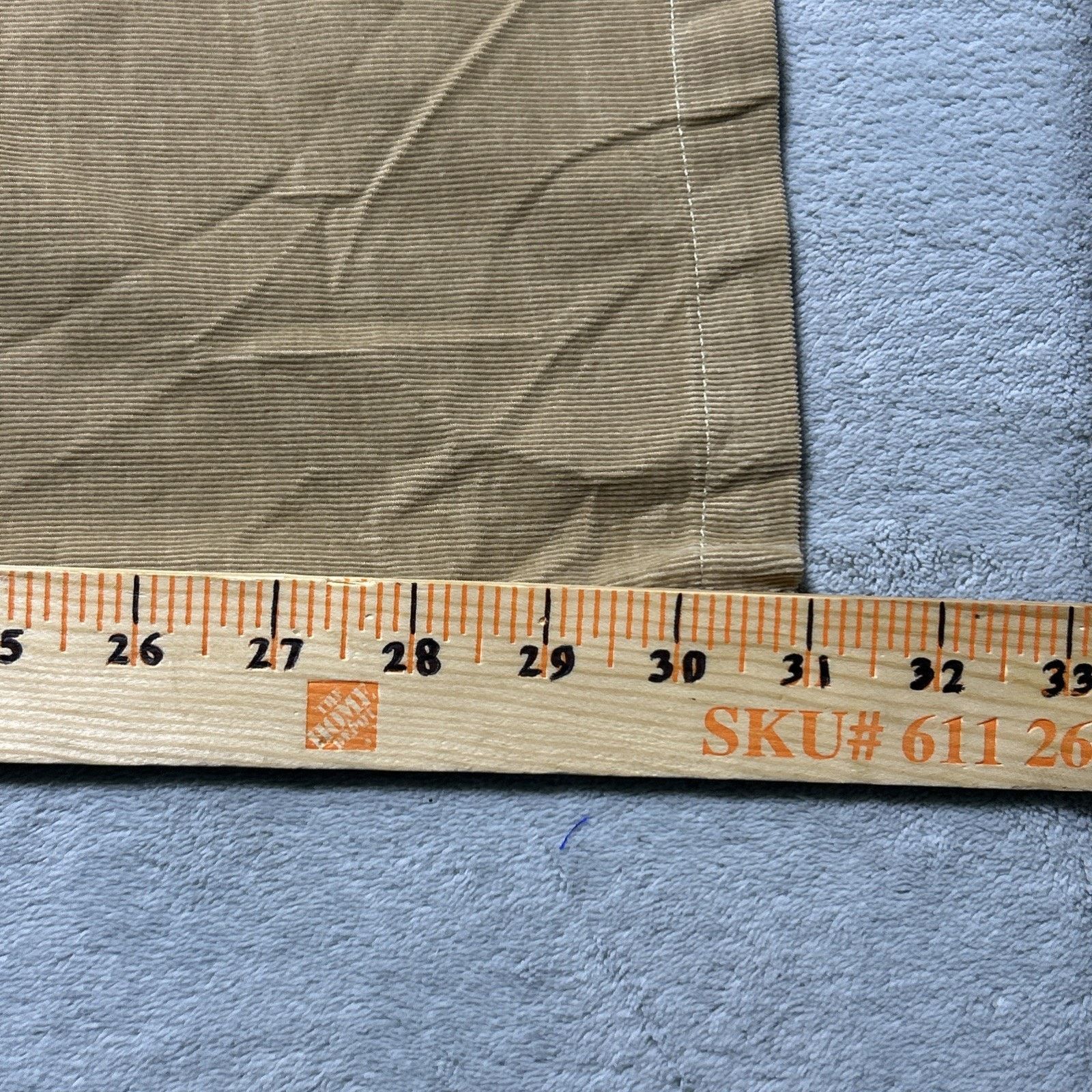 Abercrombie & Fitch Corduroy Beyond Baggy Pants 8 33x31 Wide Leg Hamilton Baggie Size 30" / US 8 / IT 44 - 11 Thumbnail