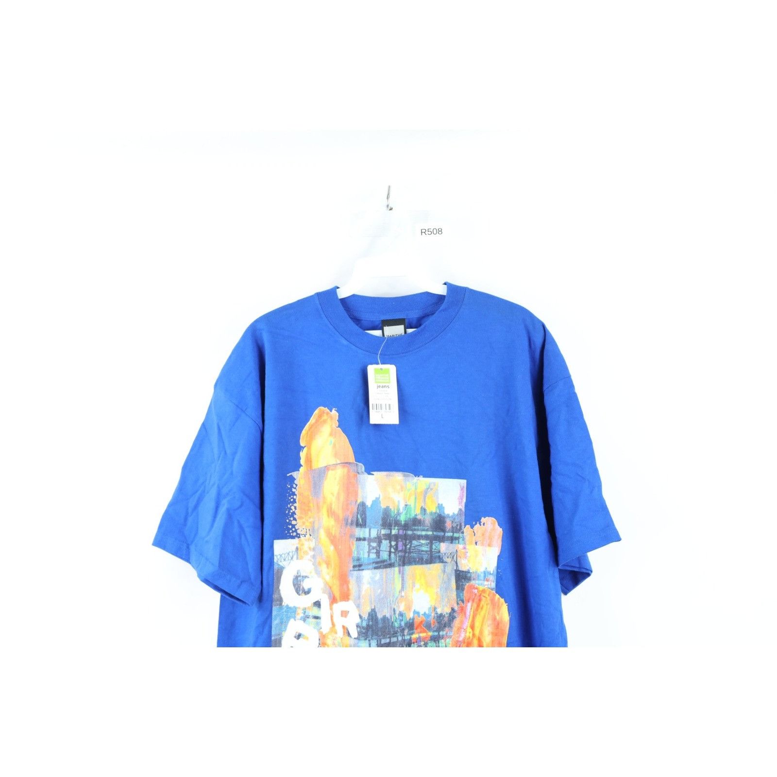 Marithe + Francois Girbaud × Vintage NOS Vintage 90s Marithe Francois Girbaud Baggy T-Shirt Size US L / EU 52-54 / 3 - 2 Thumbnail