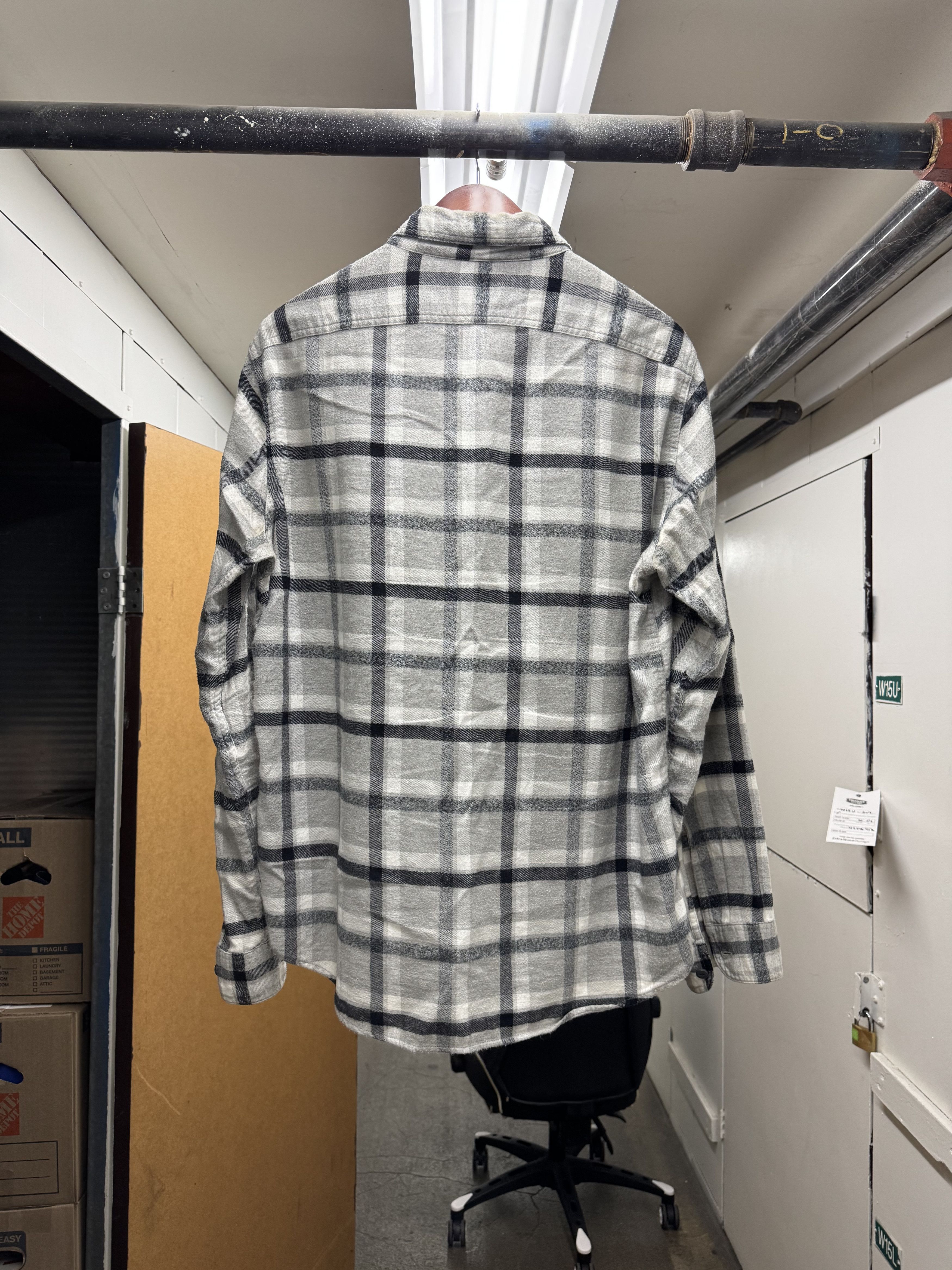J.Crew J. Crew Gray Plaid Brushed Soft Flannel Button Up Size US L / EU 52-54 / 3 - 3 Thumbnail