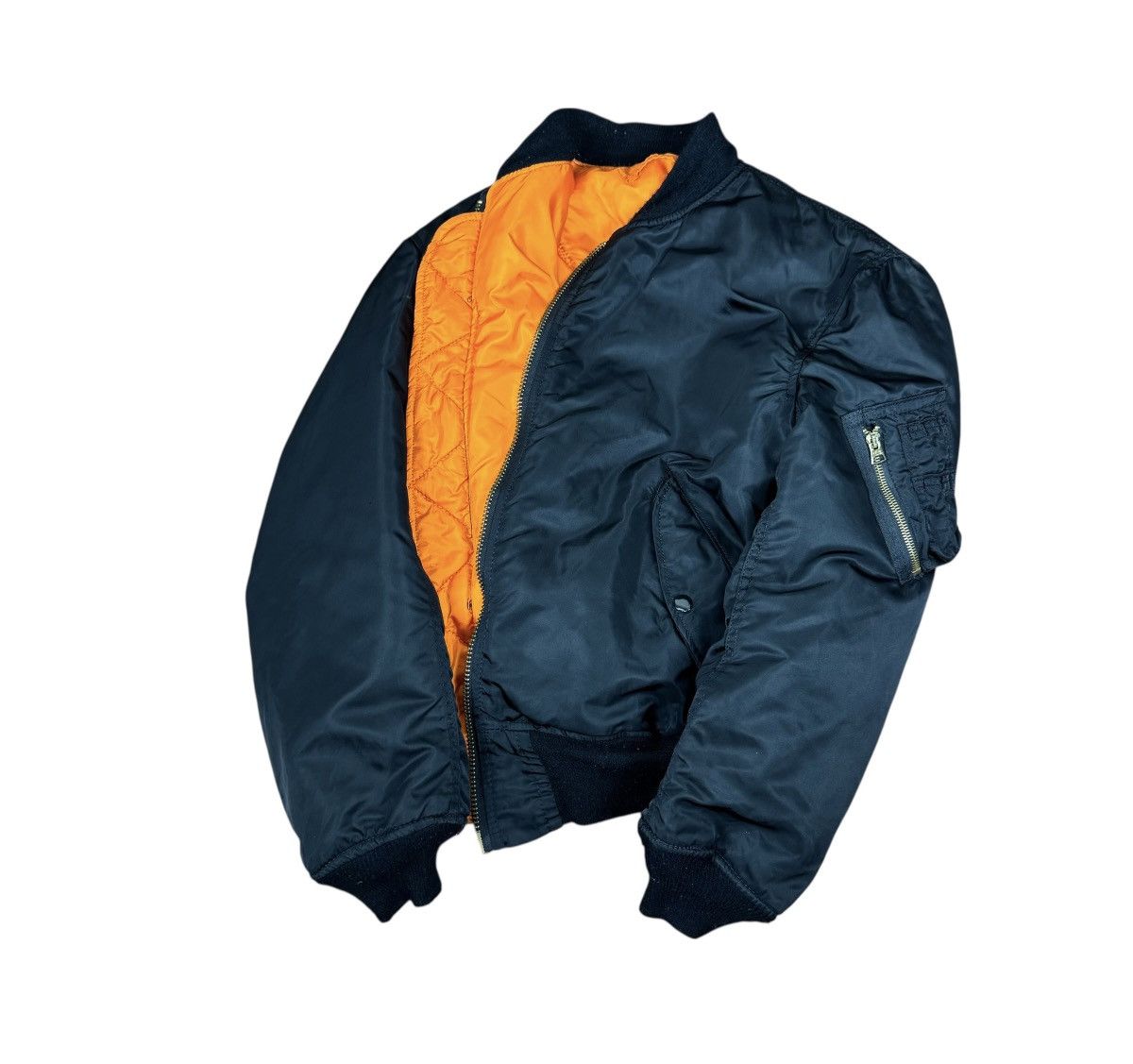 Alpha Industries 🌟ALPHA INDUSTRIES MA-1 FLYERS BOMBER JACKET Size US L / EU 52-54 / 3 - 1 Thumbnail