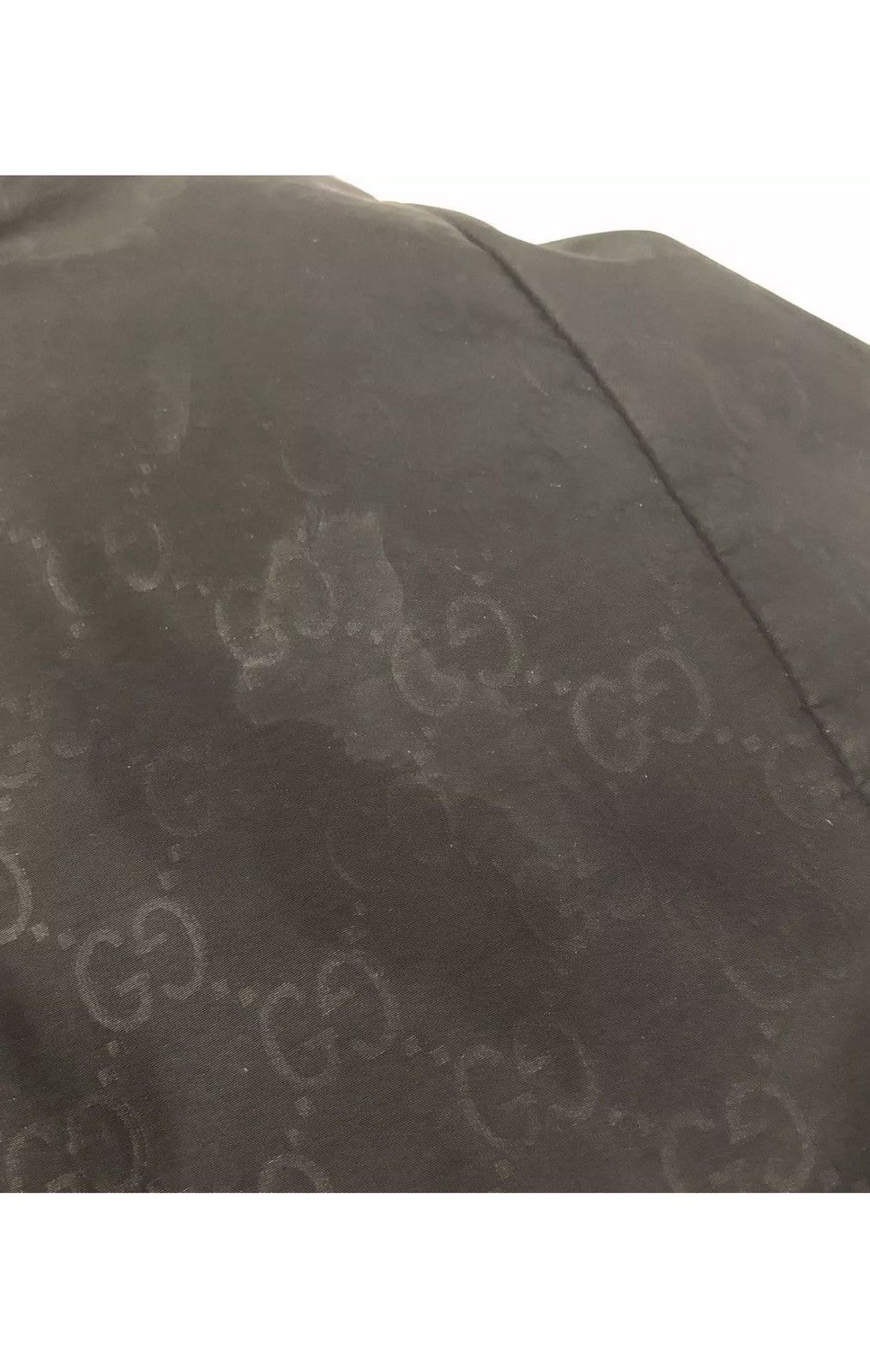 Gucci Gucci Black GG Nylon Drawstring Backpack Size ONE SIZE - 4 Thumbnail