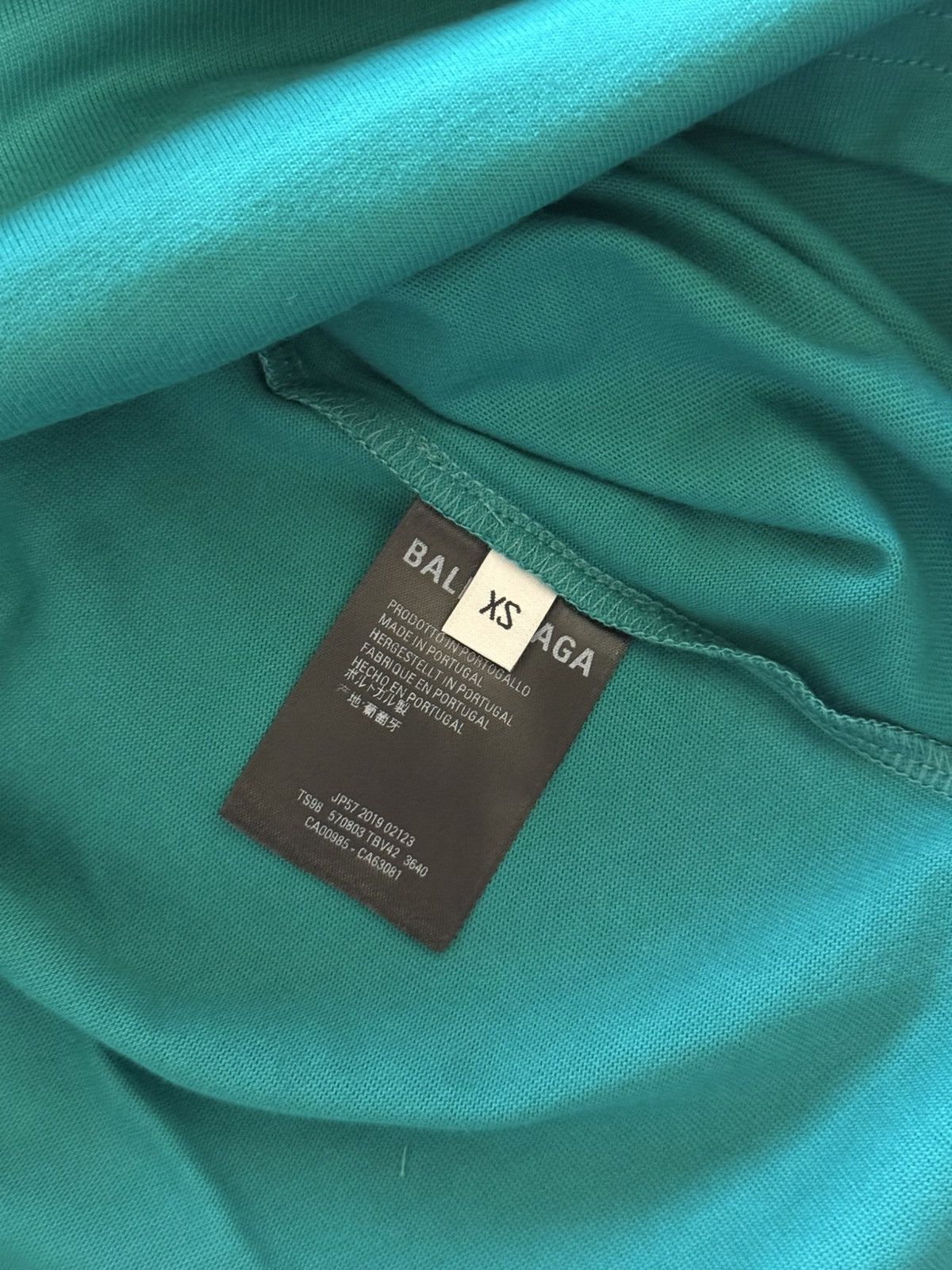 Balenciaga Balenciaga deep green t shirt Size US XS / EU 42 / 0 - 6 Thumbnail
