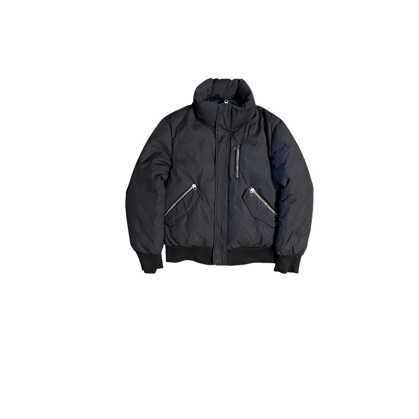 Mackage Mackage Black Bomber Jacket Size L / US 10 / IT 46 - 1 Thumbnail