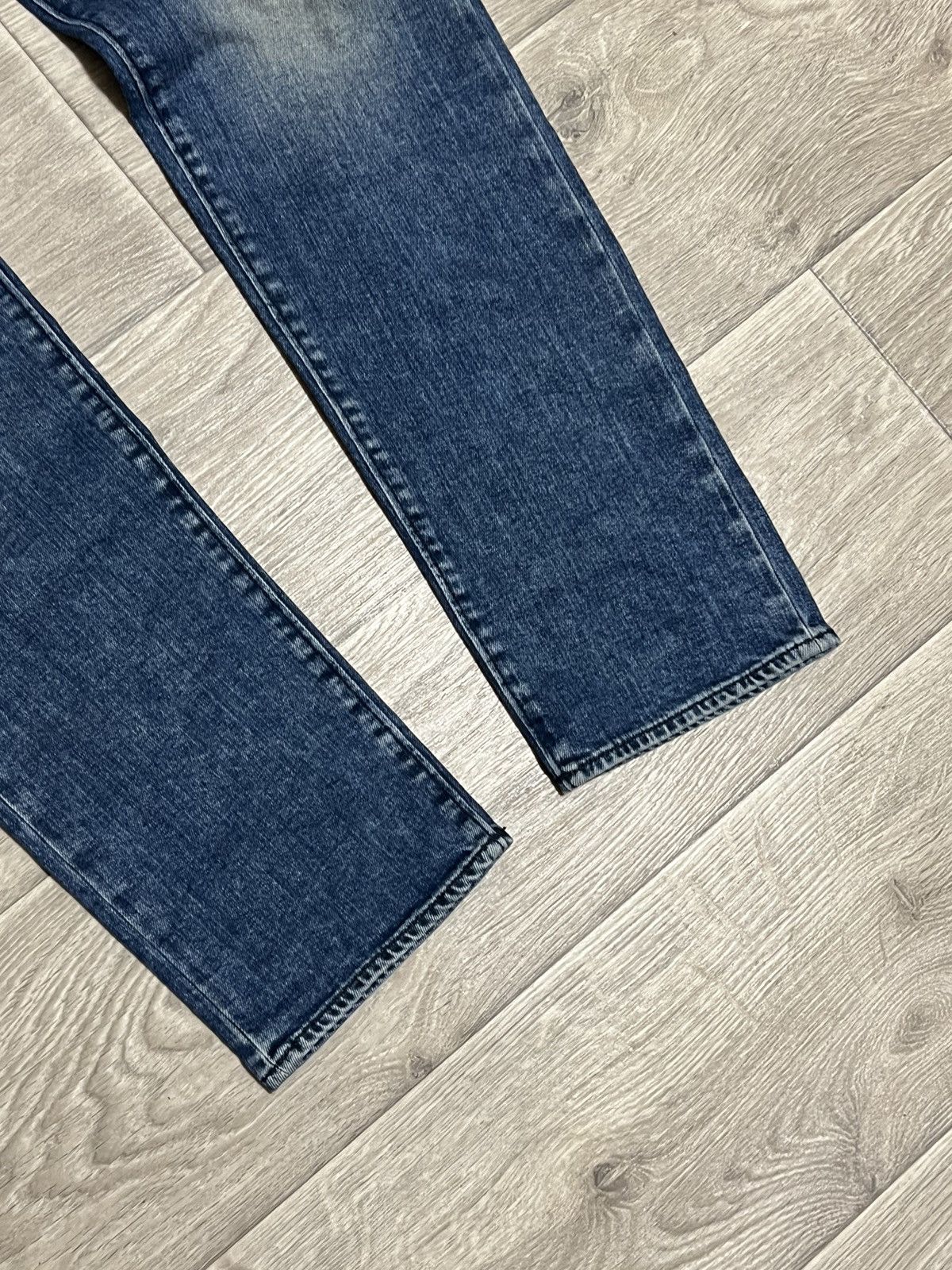 Diesel × Japanese Brand Jeans Diesel Buster distressed washed denim skinny pants Size US 31 - 5 Thumbnail