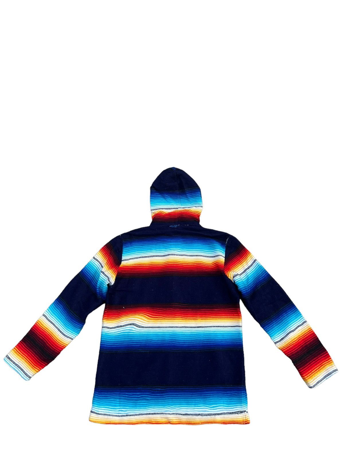 Vintage One’s Garment Japan Navajo Blanket Used Look Hoodie Sweater Size US M / EU 48-50 / 2 - 2 Thumbnail