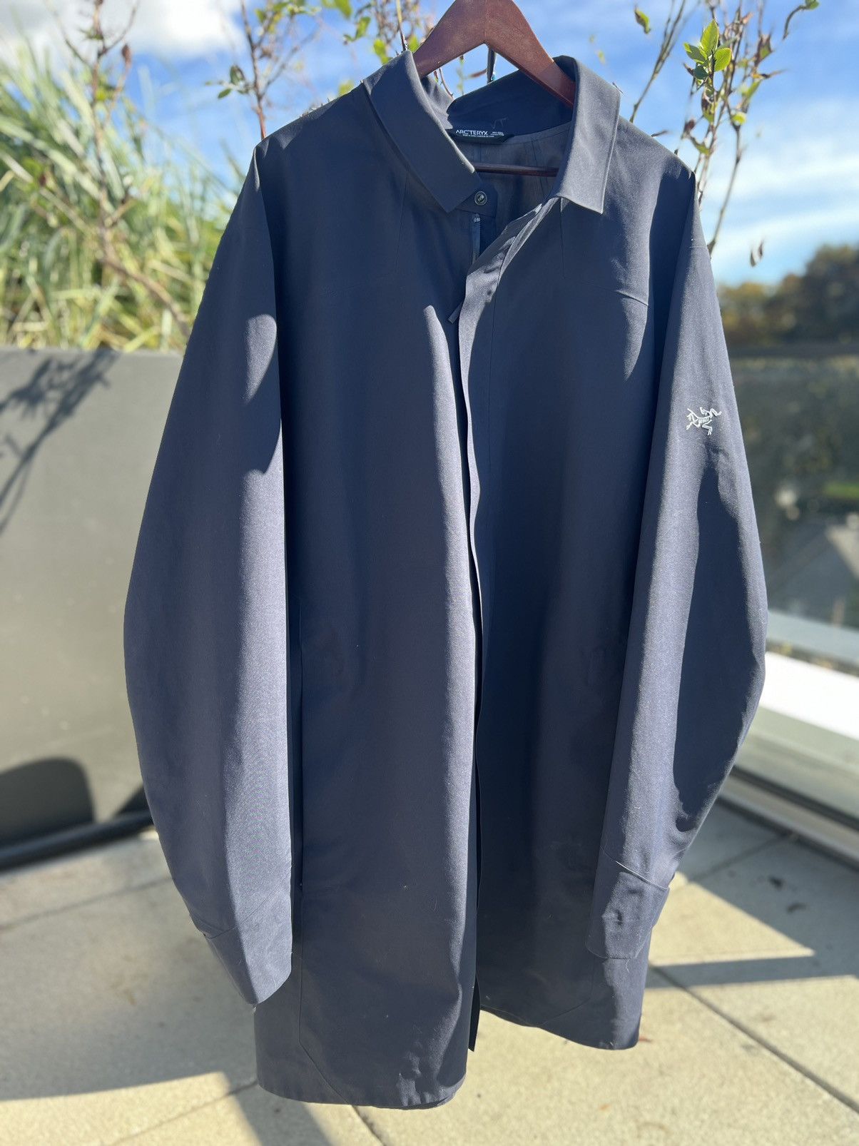 Arc Teryx NWOT Arc teryx Keppel Men s Trench Coat Waterproof Jacket Grailed