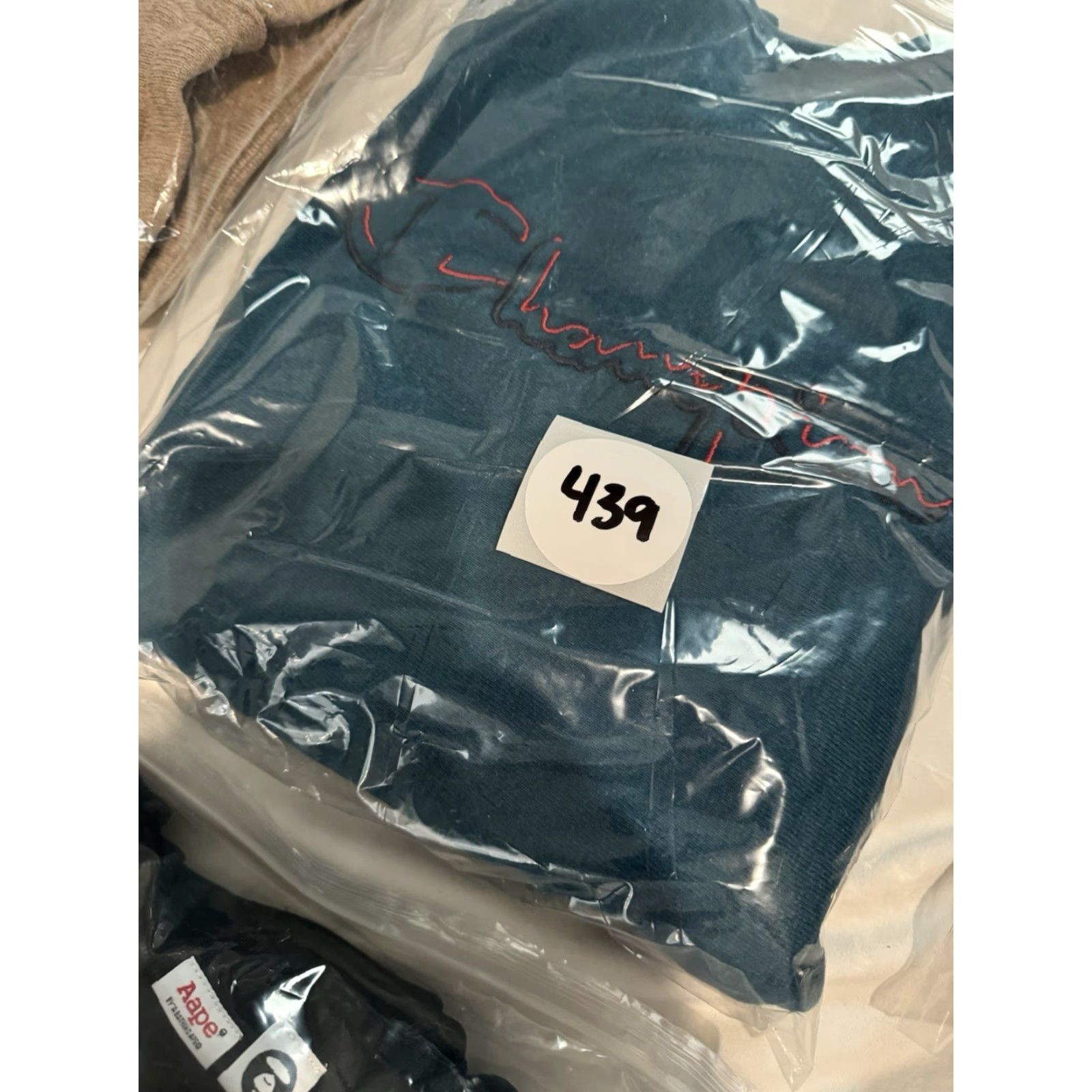Champion VINTAGE Champion Reverse Weave Sweatshirt XL/XXL Spellout Blue Mens Pullover Reversible Sweatshirt Short Vintage Champion Reverse Weave 2XL Blue Mens Size US XXL / EU 58 / 5 - 6 Thumbnail