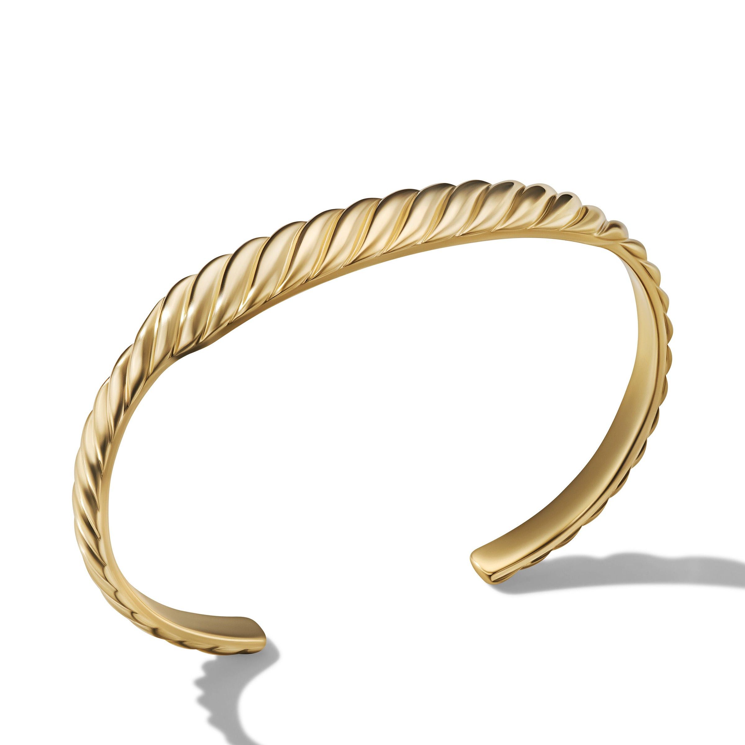 David Yurman o1w1db10325 B17279 Bracelet in 18K Yellow Gold & 9mm Size ONE SIZE - 1 Thumbnail