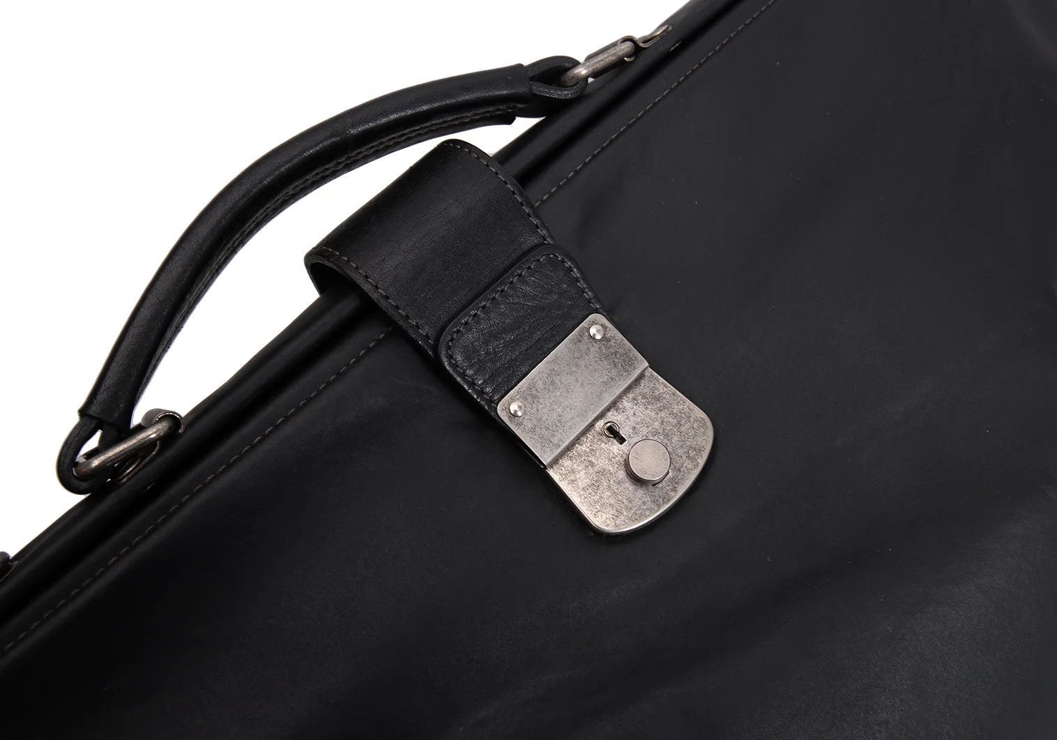 Jean Paul Gaultier Coated Doctor Bag in Black with Damage and Stains Size ONE SIZE - 14 Thumbnail