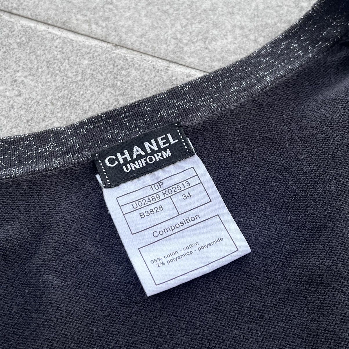 Chanel Chanel vintage Cardigan Sweater Women’s Archive Rare CC Logo Size XS / US 0-2 / IT 36-38 - 5 Thumbnail