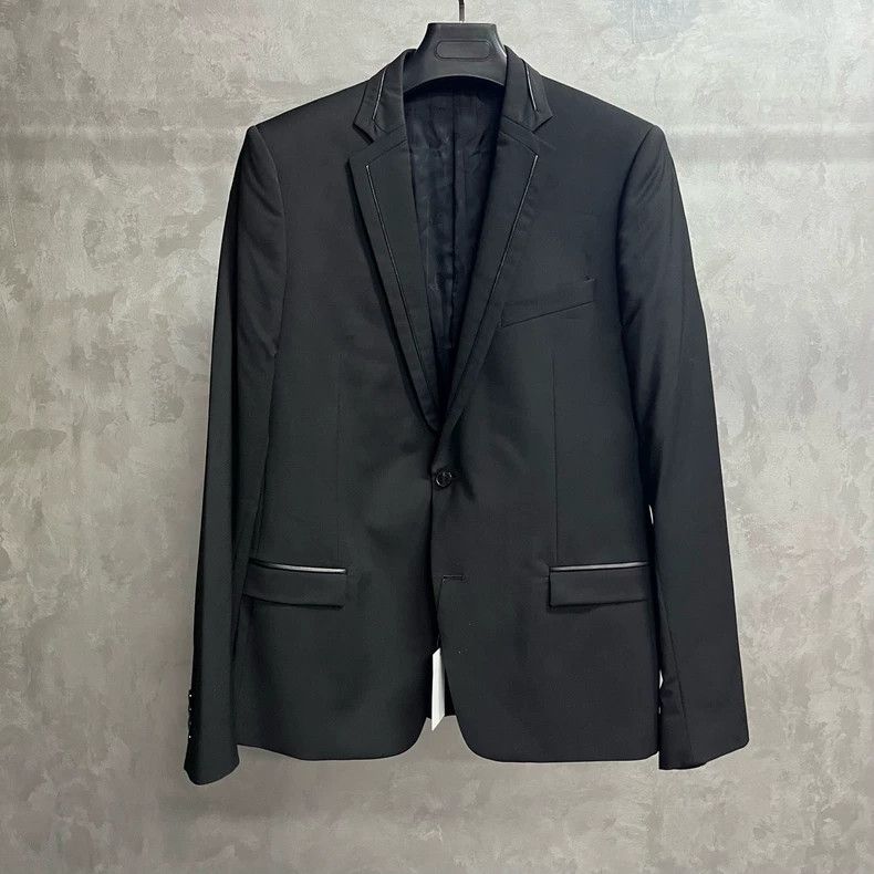 Versace Versace Black Double Pocket Blazer Jacket - dmc Size US L / EU 52-54 / 3 - 1 Thumbnail