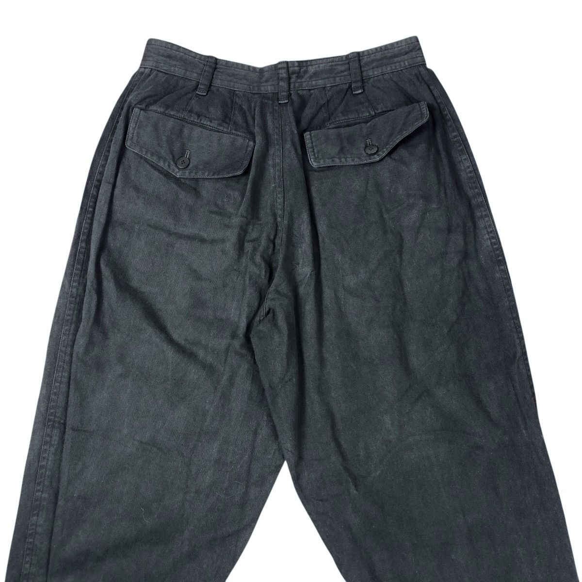 Issey Miyake Vintage 80s Issey Miyake Baggy Parachute Pants Size 28" / US 6 / IT 42 - 10 Thumbnail