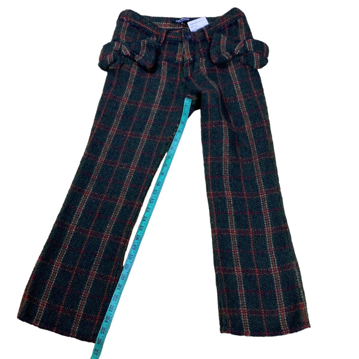 Comme des Garcons × Junya Watanabe × Rei Kawakubo Junya Watanabe Comme Des Garcons Bow Design Wool Pants Size 30" / US 8 / IT 44 - 19 Thumbnail