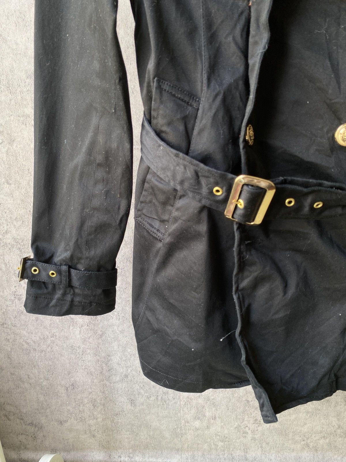 Japanese Brand × Vanquish Vanquish Japan Gothic Punk Style Trench Coat Size US S / EU 44-46 / 1 - 4 Thumbnail