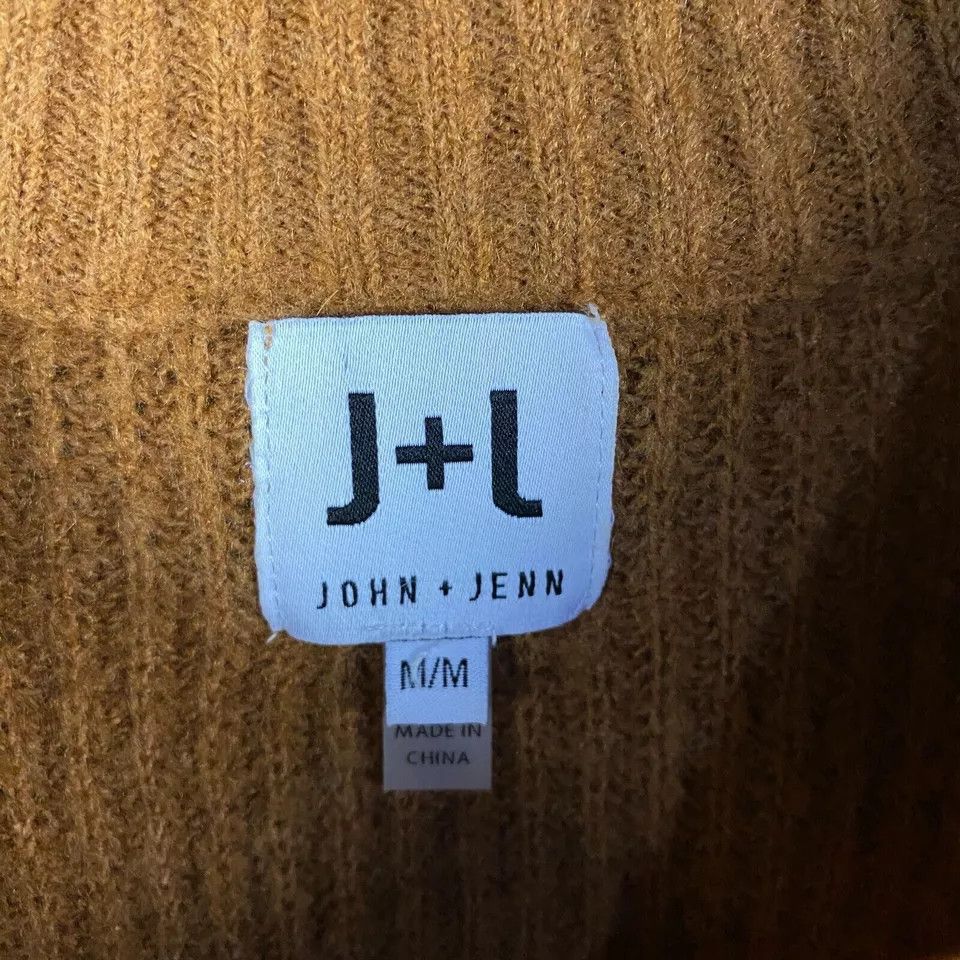 Other John + Jenn Sweater Women's Medium Pullover Knit Crew Neck Size M / US 6-8 / IT 42-44 - 3 Thumbnail