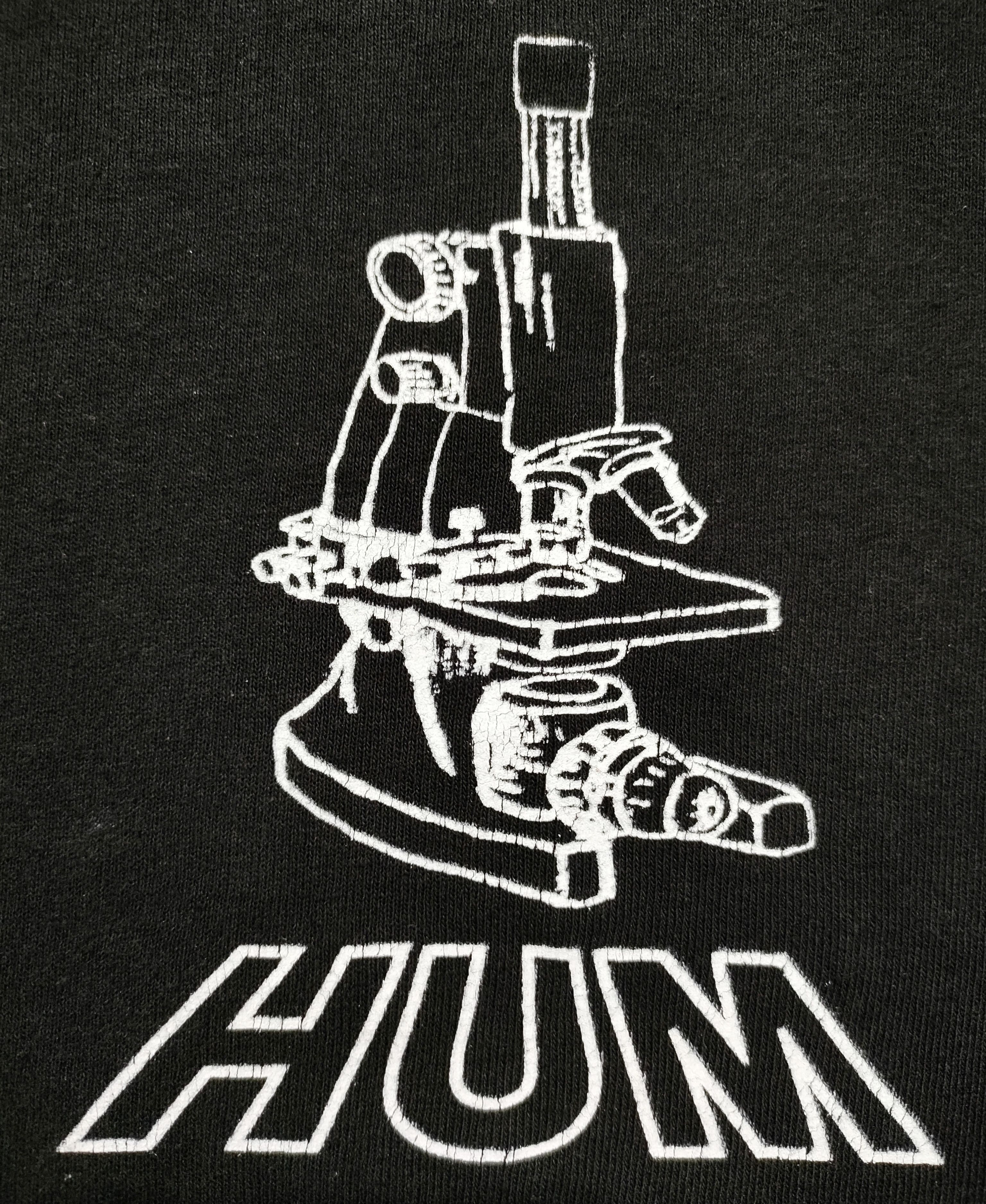 Band Tees Lates 90s HUM 'Microscope' Vintage Band Tee Size US L / EU 52-54 / 3 - 3 Thumbnail