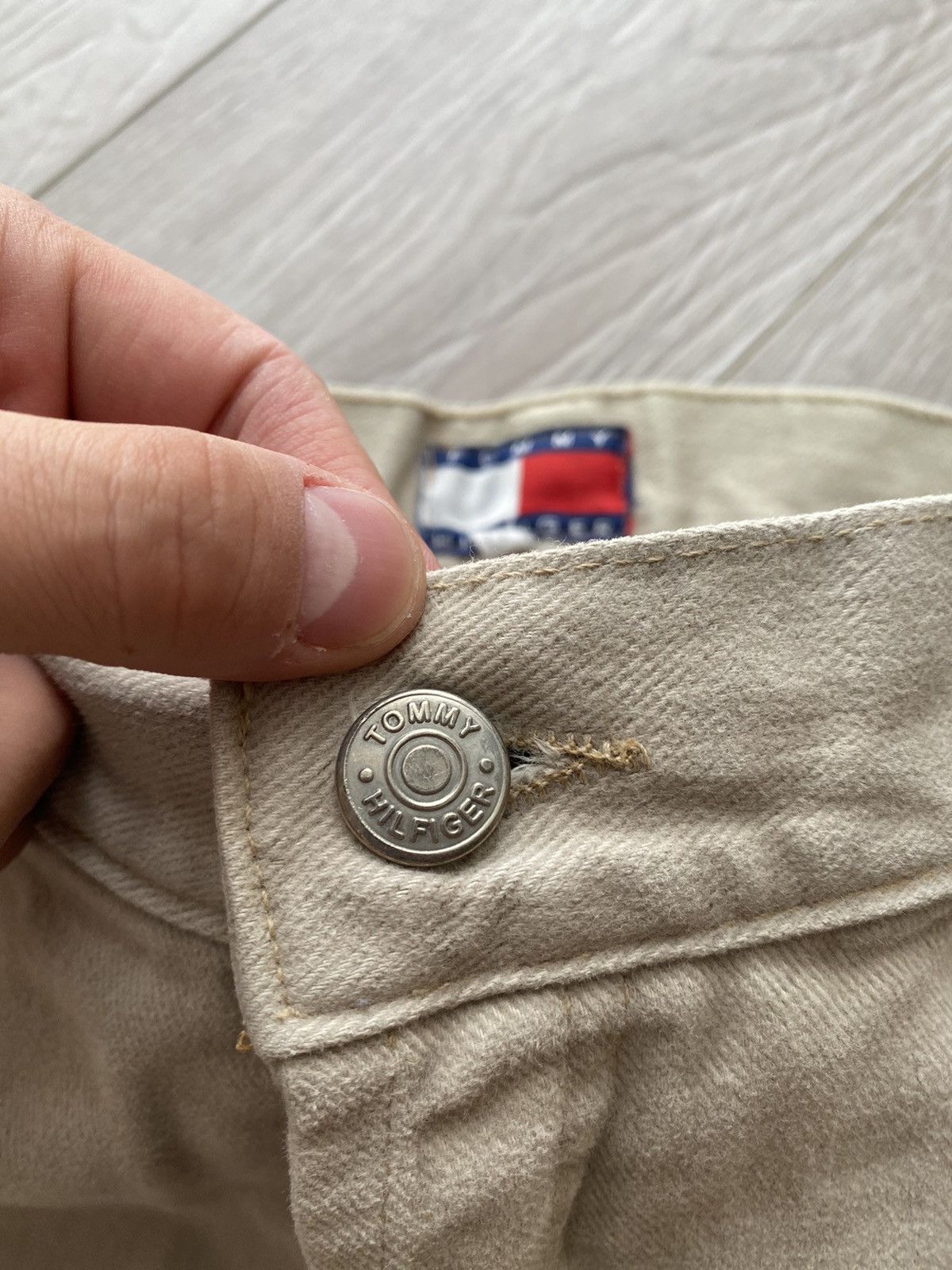 JNCO × Tommy Hilfiger × Vintage Crazy Vintage Y2K Baggy Multi-Pocket Skater Jeans JNCO Cargo Size US 34 / EU 50 - 6 Thumbnail