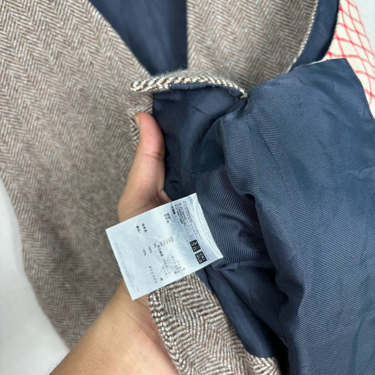 Uniqlo Uniqlo x Ines de la Fressange Tweed Herringbone Vest L/XL Size US L / EU 52-54 / 3 - 5 Thumbnail