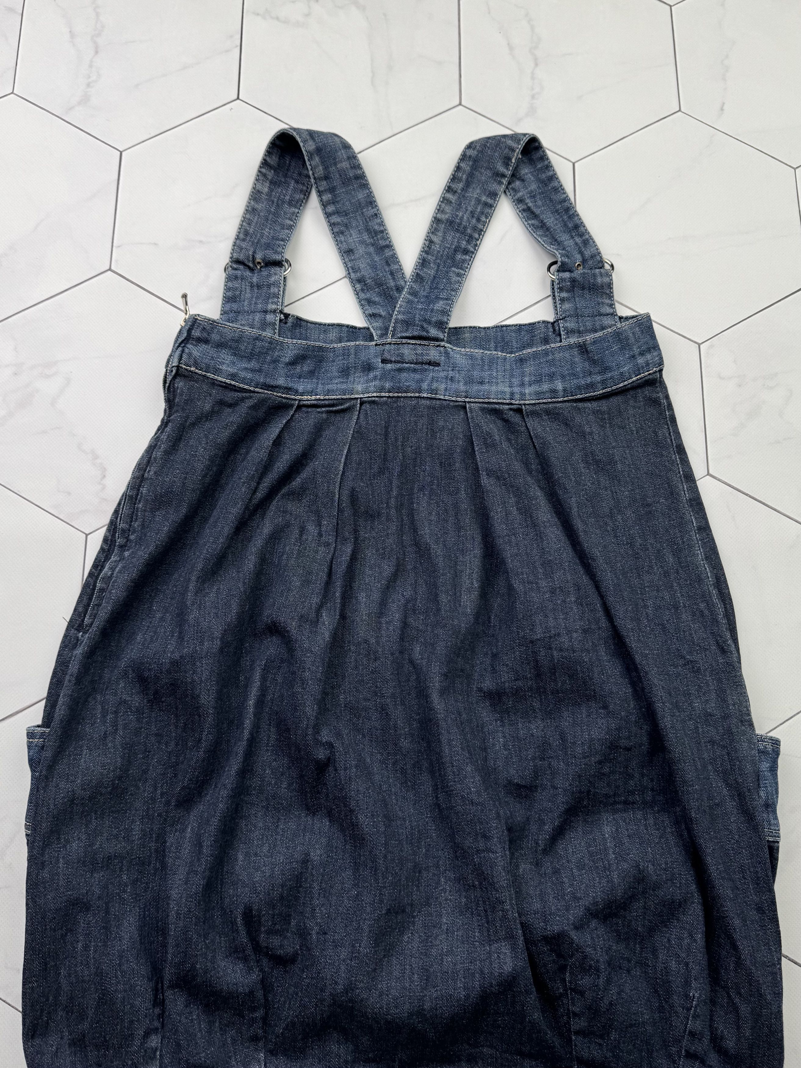 Miss Sixty Miss Sixty Vintage Denim Mini Dress (B185) Size M / US 6-8 / IT 42-44 - 8 Thumbnail
