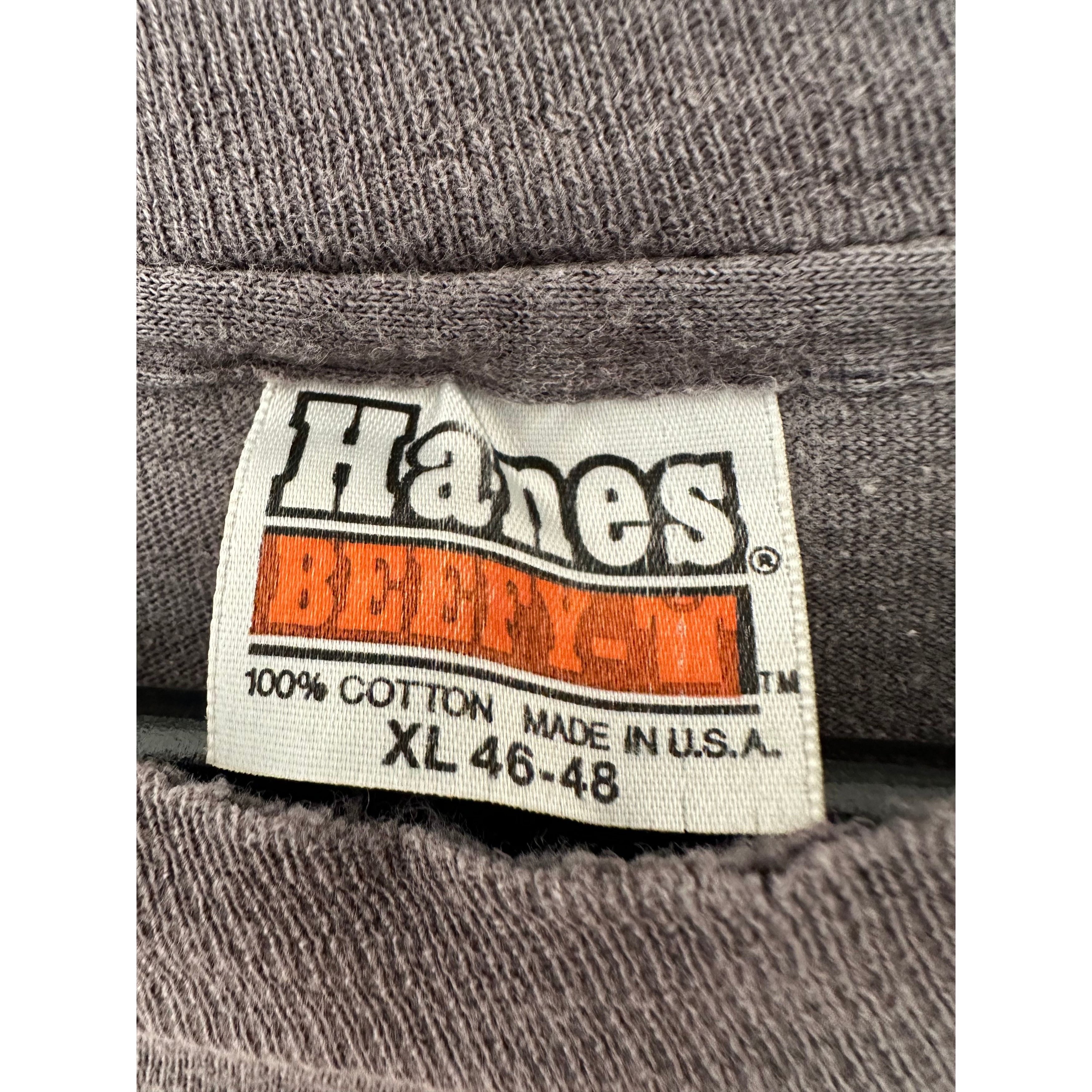 Vintage VINTAGE FADED THRASHED SINGLE STITCHED 1980S HARLEY TEE XL Size US XL / EU 56 / 4 - 3 Thumbnail