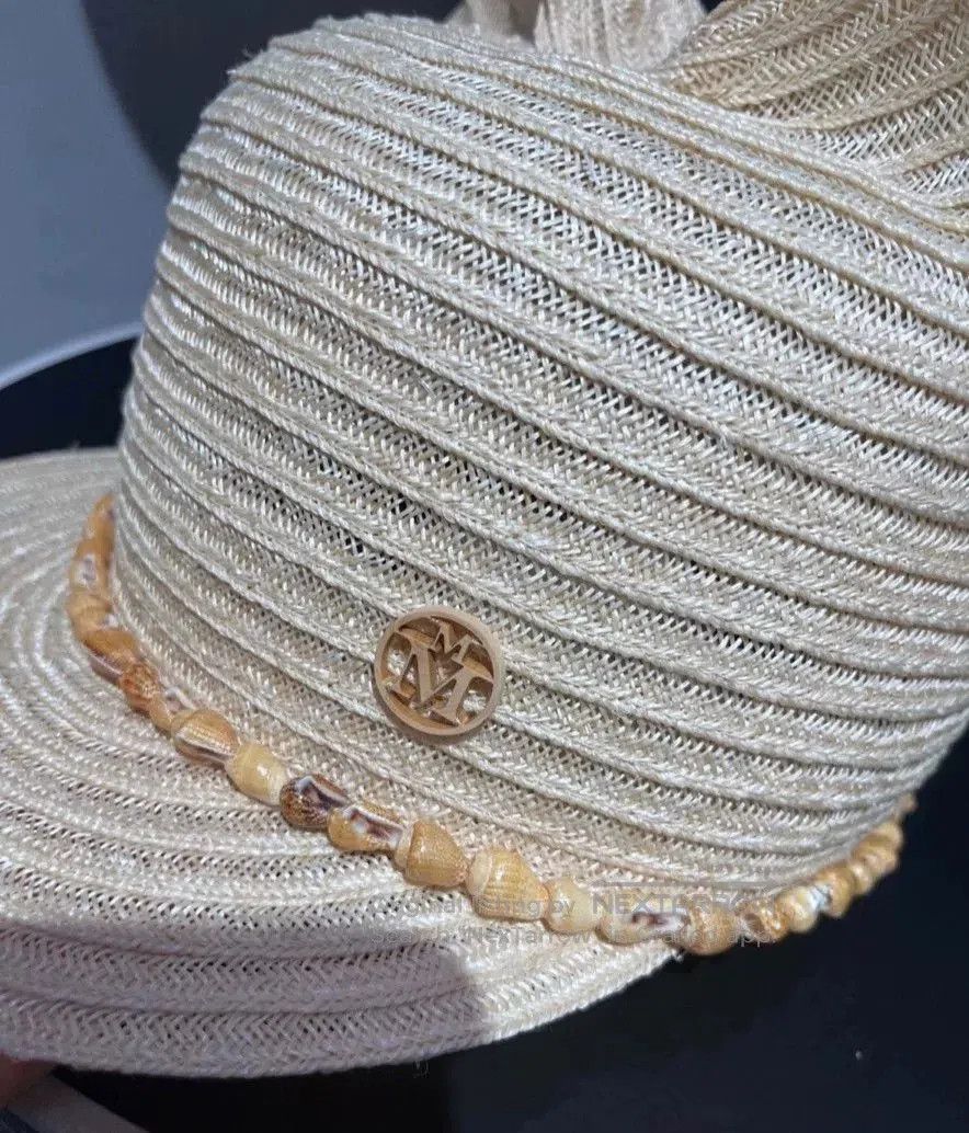 Maison Michel Maison Michel Summer Hat in Beige. Size ONE SIZE - 2 Thumbnail