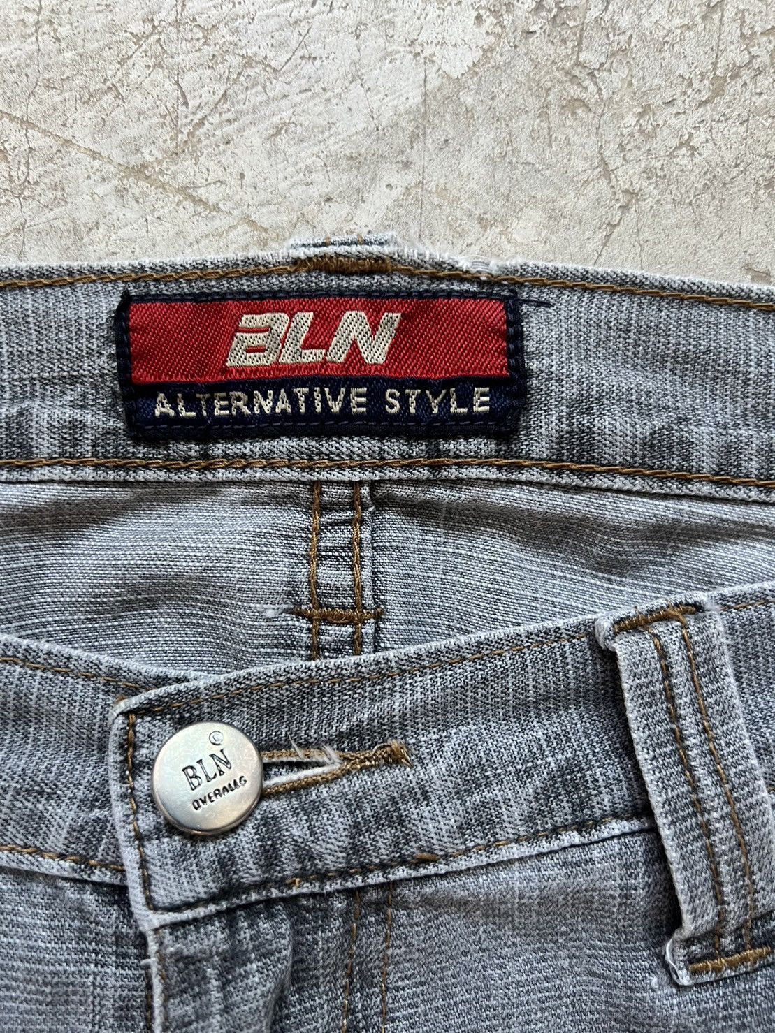 Vintage Faded BLN Workwear Denim Pants Size US 31 - 7 Thumbnail