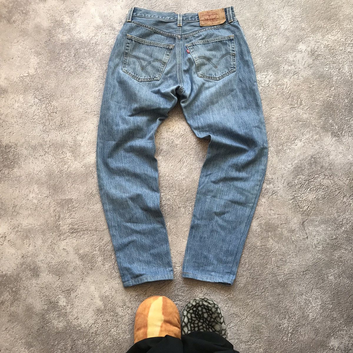 Vintage Vintage 90s Levis Baggy Relaxed Fit Jeans Grunge Faded 34 Size US 34 / EU 50 - 2 Thumbnail