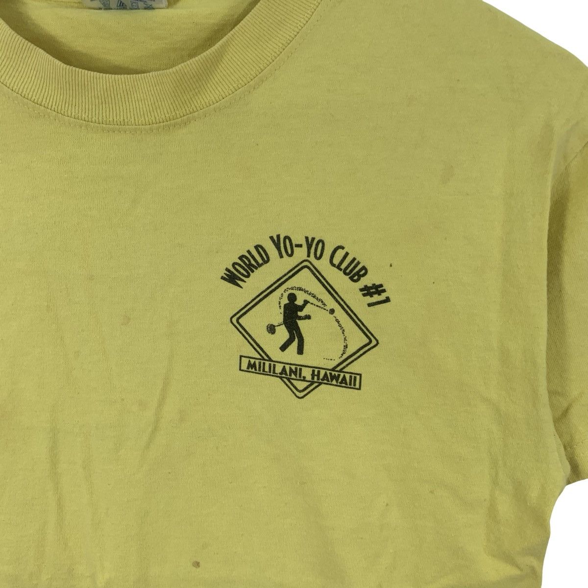 Vintage Vintage HIGH SPEED Yo-Yo Parody Warning Sign Tee Shirt Top Size US S / EU 44-46 / 1 - 5 Thumbnail