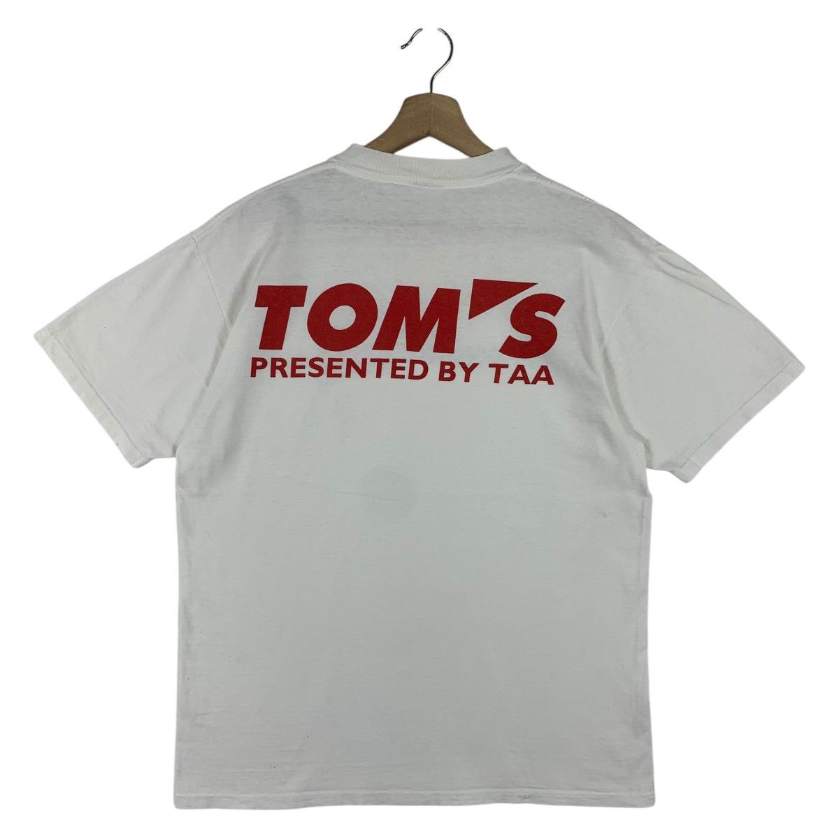 Toms × Vintage Vintage TOM’S Racing big logo backhit printed tees Size US M / EU 48-50 / 2 - 1 Thumbnail