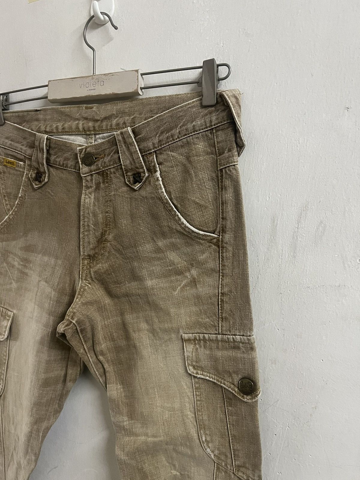 Other FLARED🔥LEE CARGO DISTRESSED DENIM PANT Size US 30 / EU 46 - 7 Thumbnail