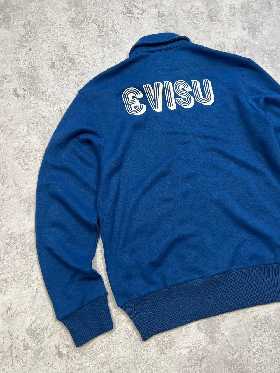 Evisu Vintage Evisu Zip Sweater Big Logo Size US XL / EU 56 / 4 - 7 Thumbnail