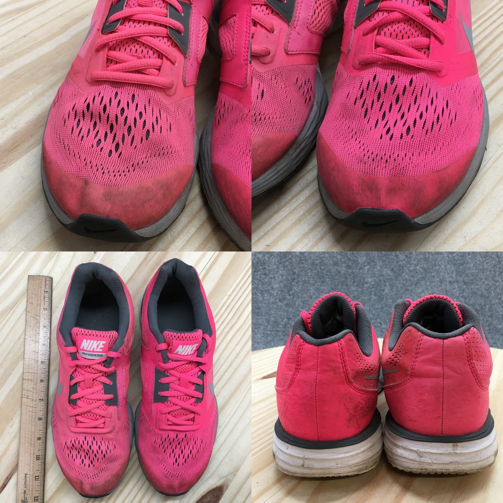 Nike Nike Sneaker Women 9.5 Pink Tri Fusion Athletic Running Laced Up Casual Size US 10 / IT 40 - 8 Thumbnail