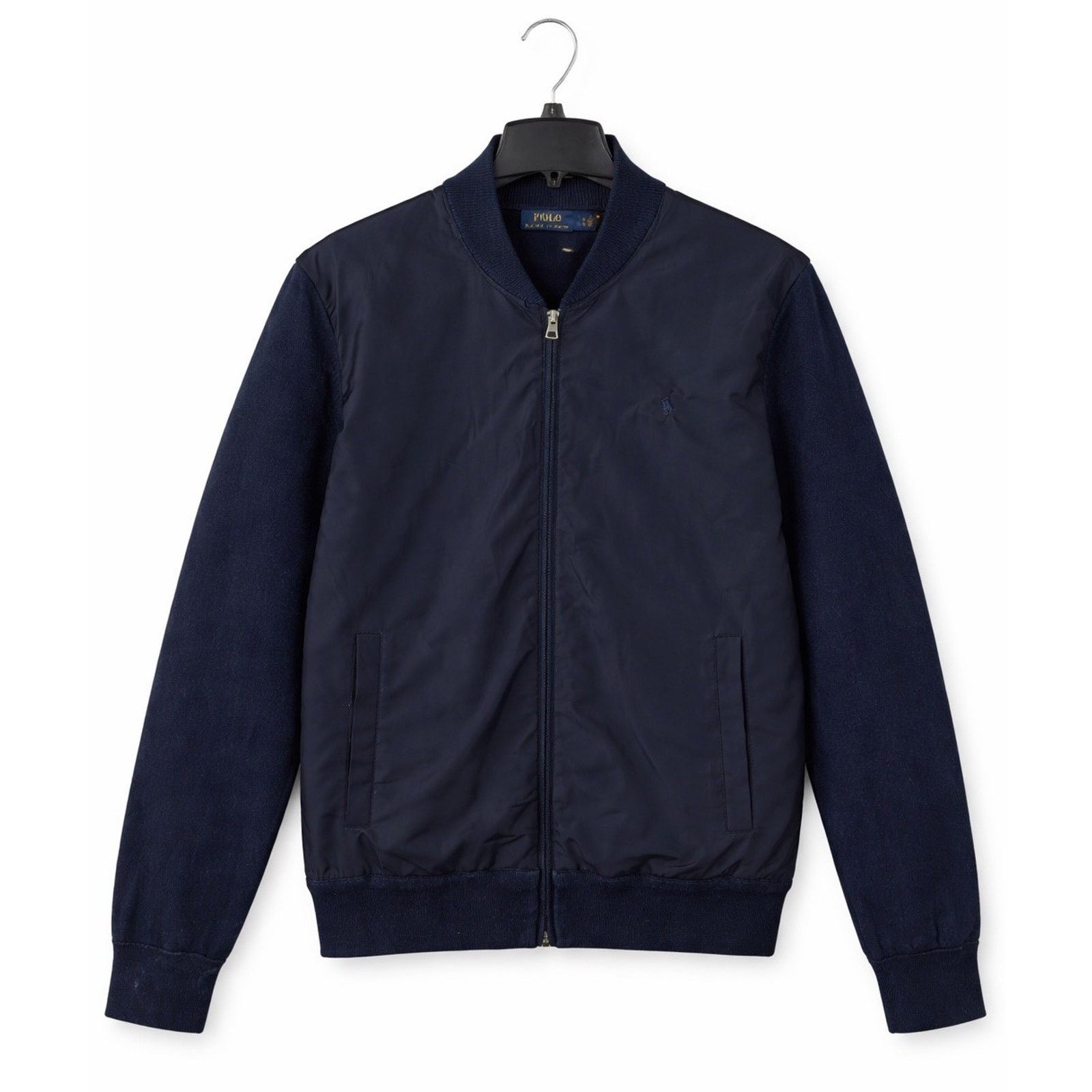 Polo Ralph Lauren Polo Ralph Lauren Bomber Jacket Mens XL Navy Hybrid Size US XL / EU 56 / 4 - 1 Thumbnail
