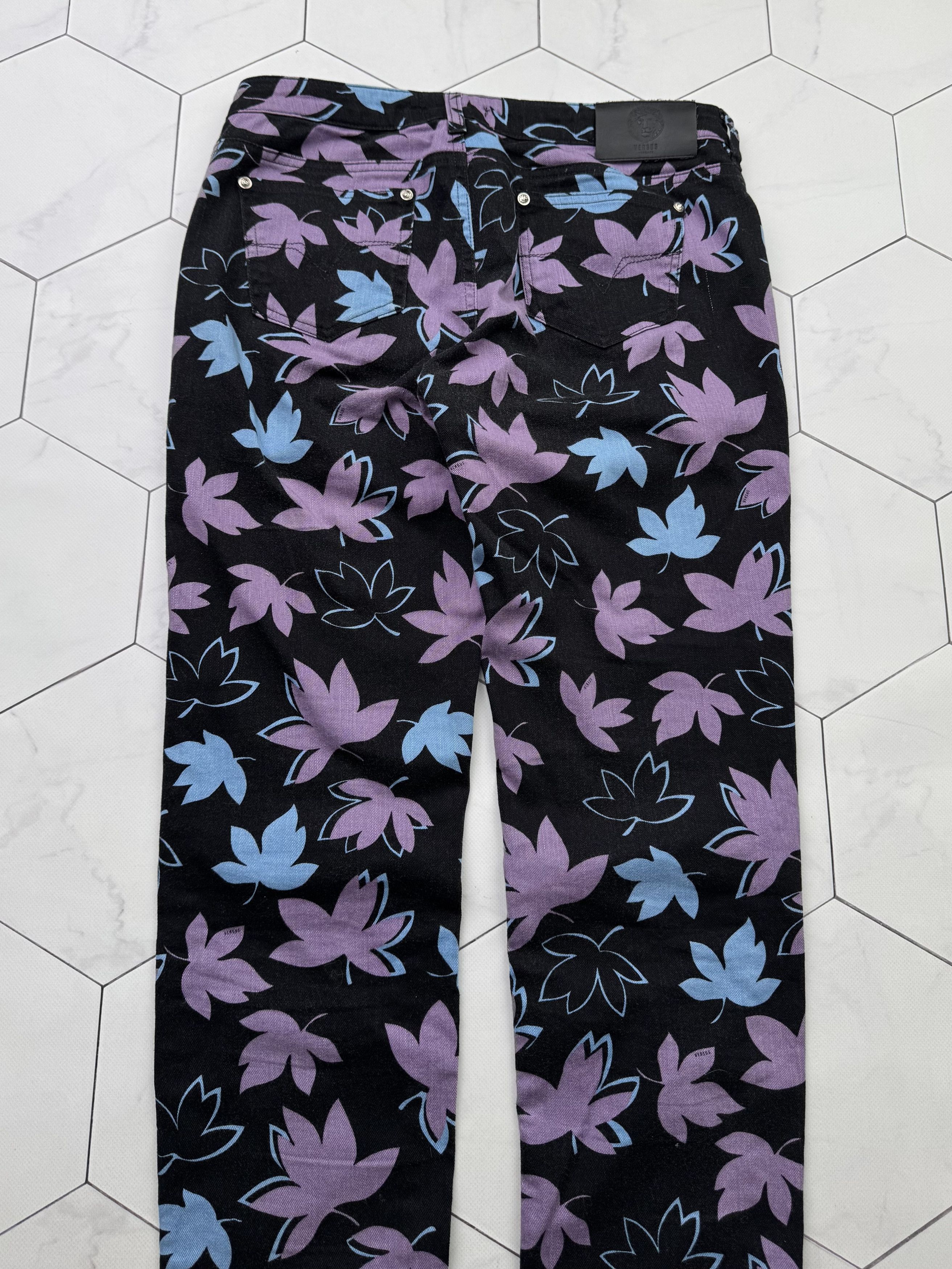 Versus Versace Versus Versace Printed Jeans (B23) Size 29" - 11 Thumbnail
