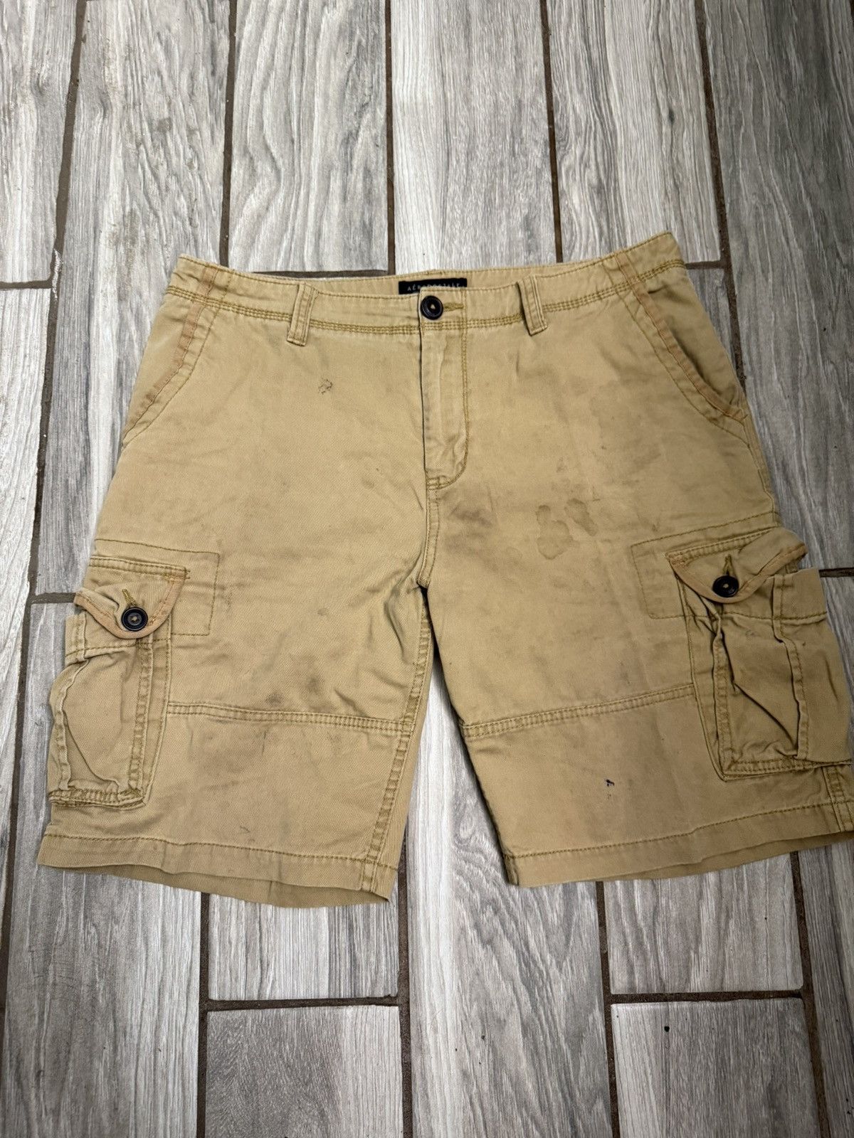 Aeropostale Aeropostale Men’s Cargo Shorts Size US 34 / EU 50 - 1 Thumbnail