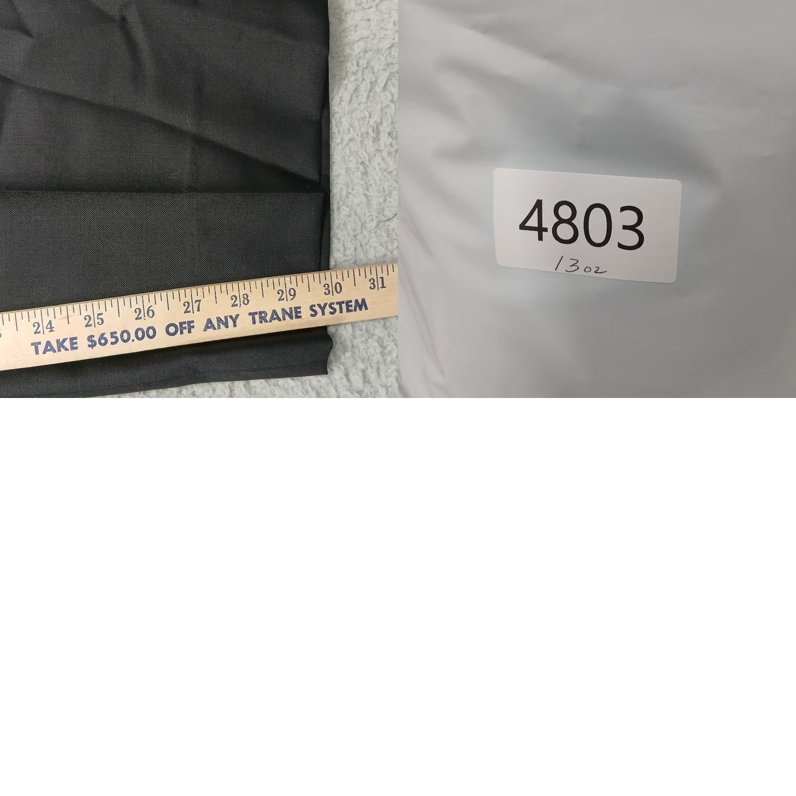 Vintage Santorelli Dress Pants Mens 35 Black Luxury Serge Wool Flat Front 30 in Inseam Rome Size US 35 - 8 Thumbnail