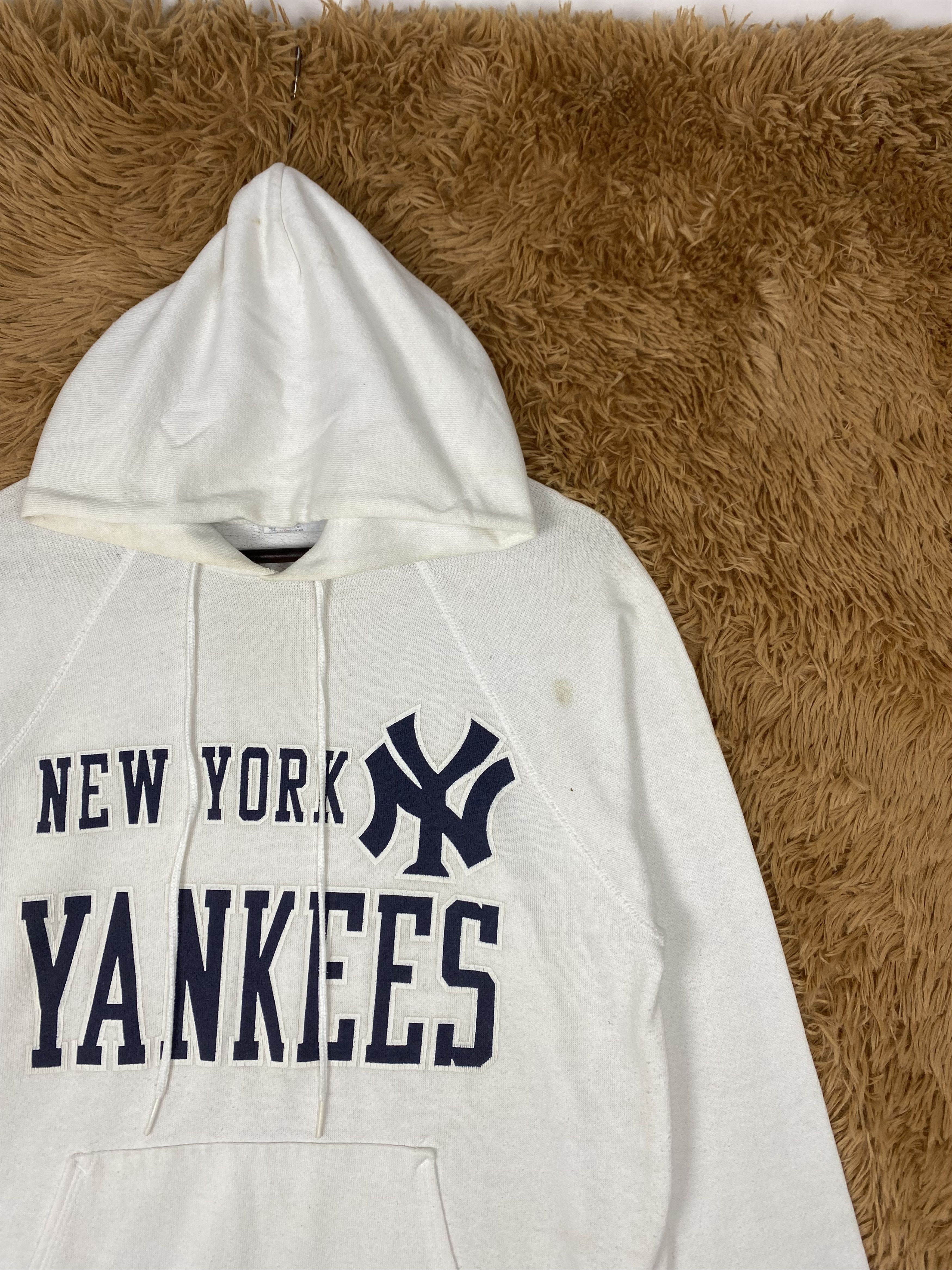 New York Yankees Vintage New York Yankees Pullover Hoodies DJ0412 Size US M / EU 48-50 / 2 - 3 Thumbnail