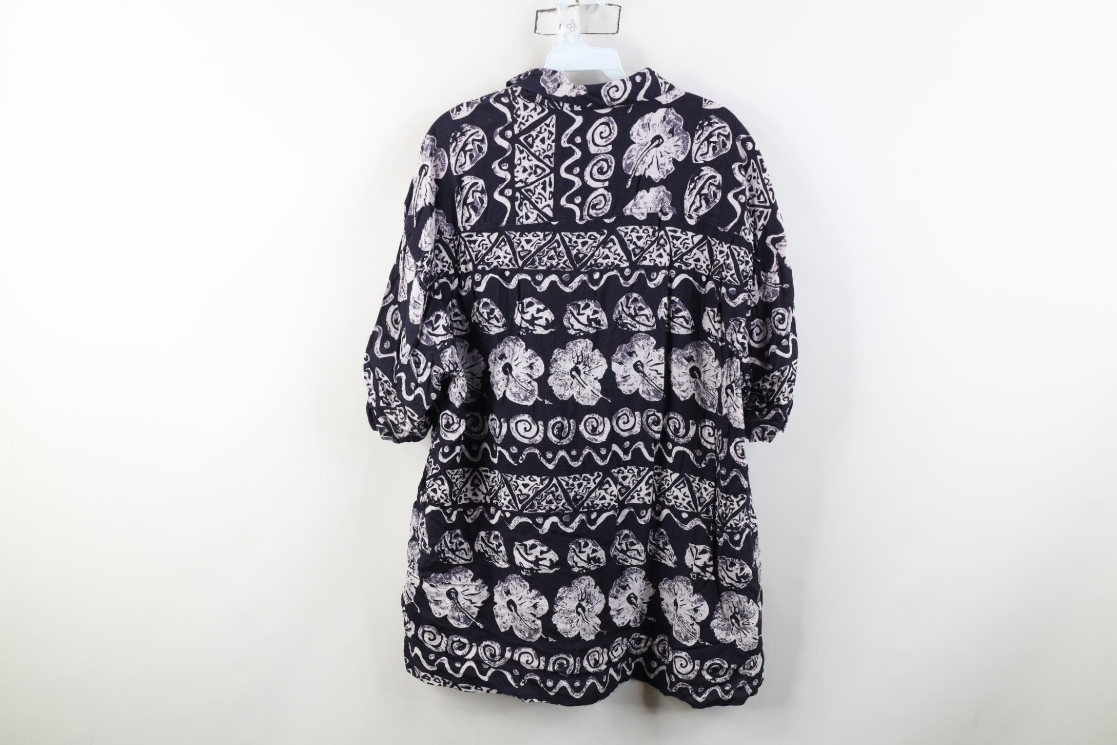Vintage Deadstock Vintage 90s Streetwear Gabardine Button Shirt Size US L / EU 52-54 / 3 - 9 Thumbnail