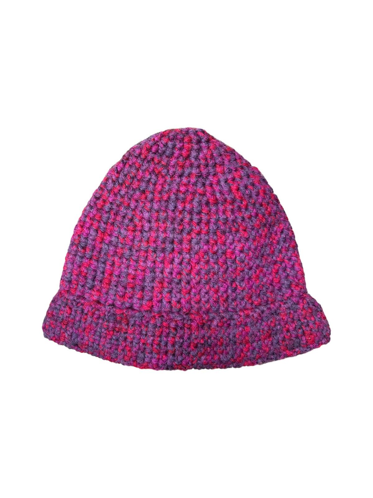 Japanese Brand × Kapital × Vintage Crochet Knitted handmade Beanie Hats Rare☠️☠️ Size ONE SIZE - 1 Thumbnail