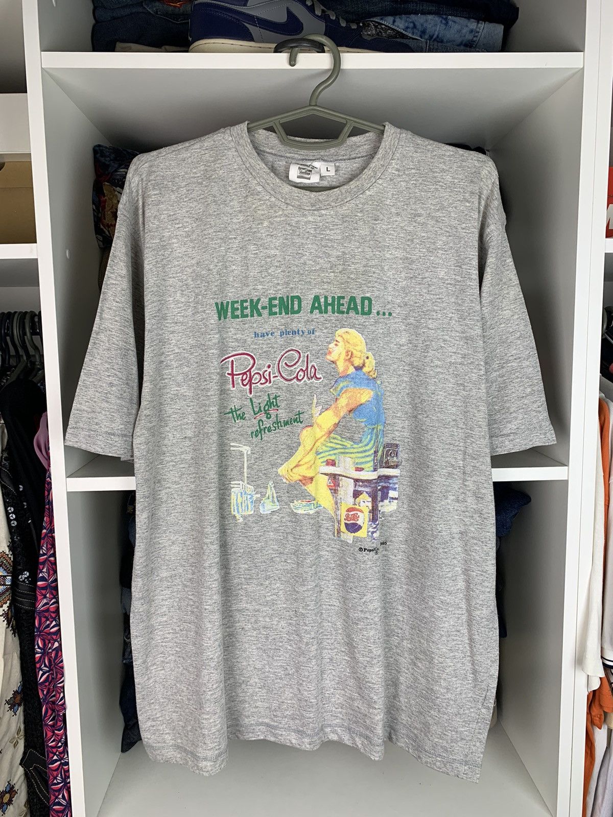Other Vintage 1995 Pepsi Cola T-shirt Size US L / EU 52-54 / 3 - 1 Thumbnail