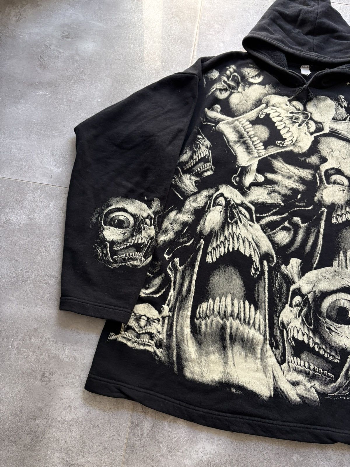 Other SCARY SKULL FACES HOODIE TRAVIS SCOTT STYLE Y2K Size US XL / EU 56 / 4 - 2 Thumbnail