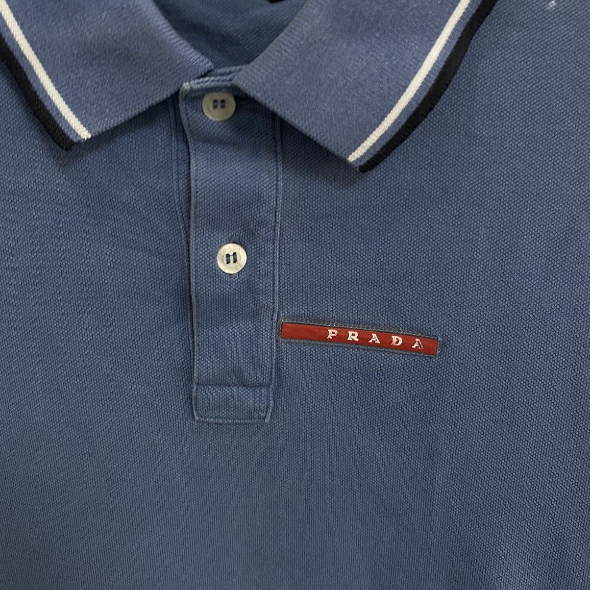 Prada Prada Red Tab Polo T-Shirt Size US S / EU 44-46 / 1 - 4 Thumbnail
