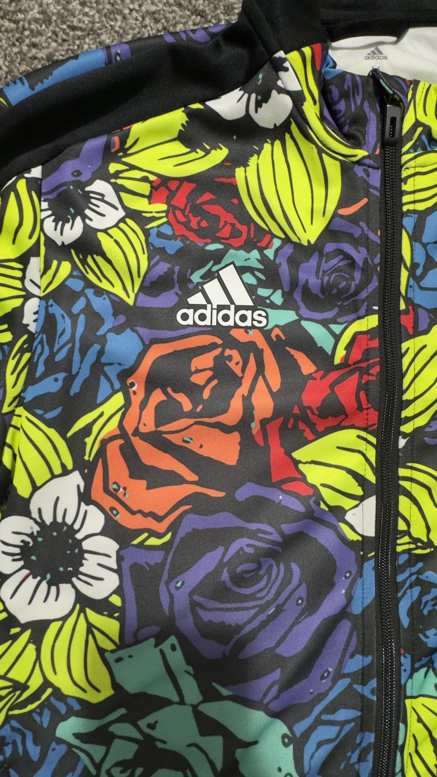 Adidas New multi color Adidas track jacket size M Size US M / EU 48-50 / 2 - 3 Thumbnail