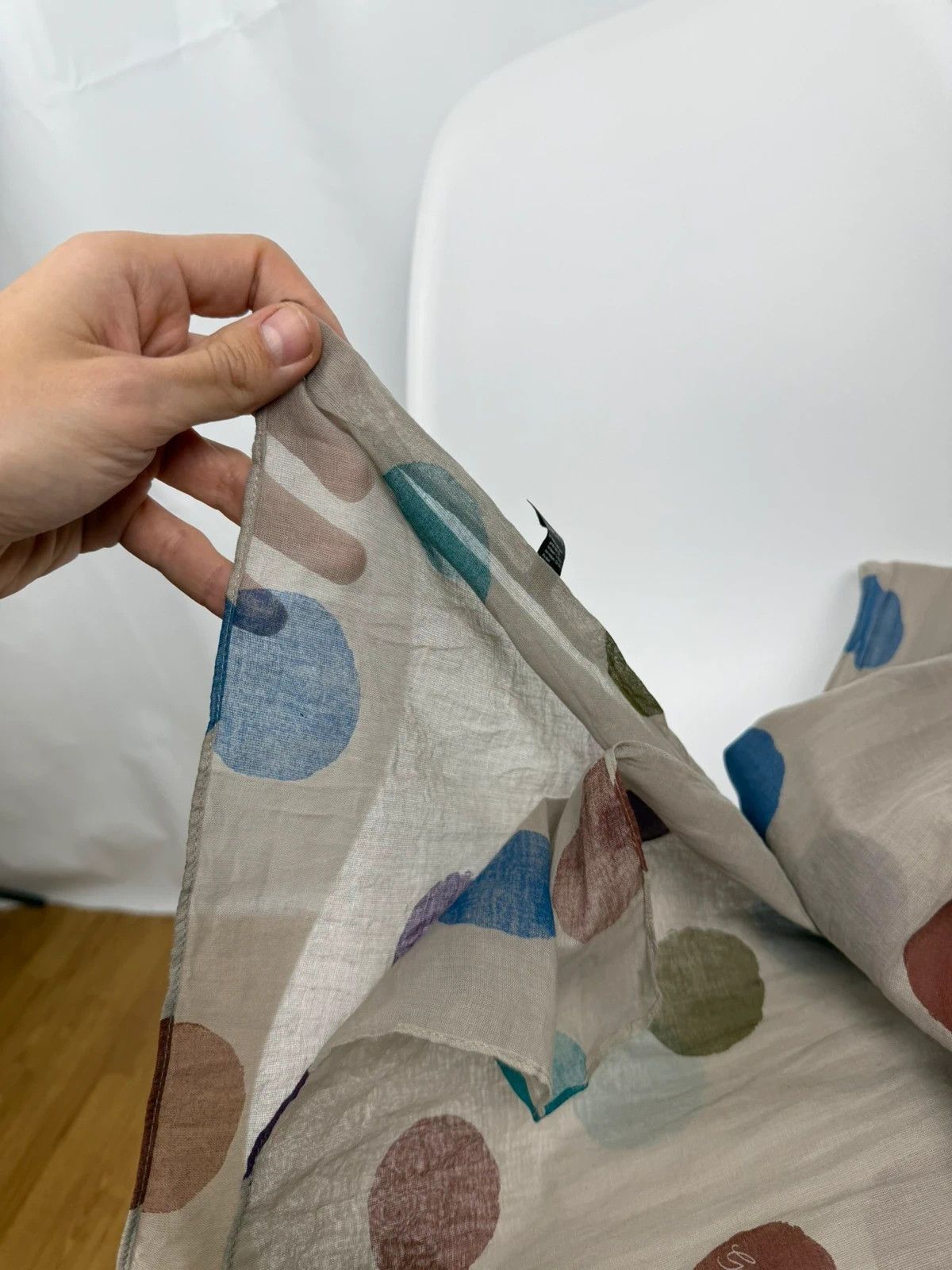 Gudrun Sjoden Gudrun Sjoden Cotton Printed Shawl Scarf Size ONE SIZE - 7 Thumbnail