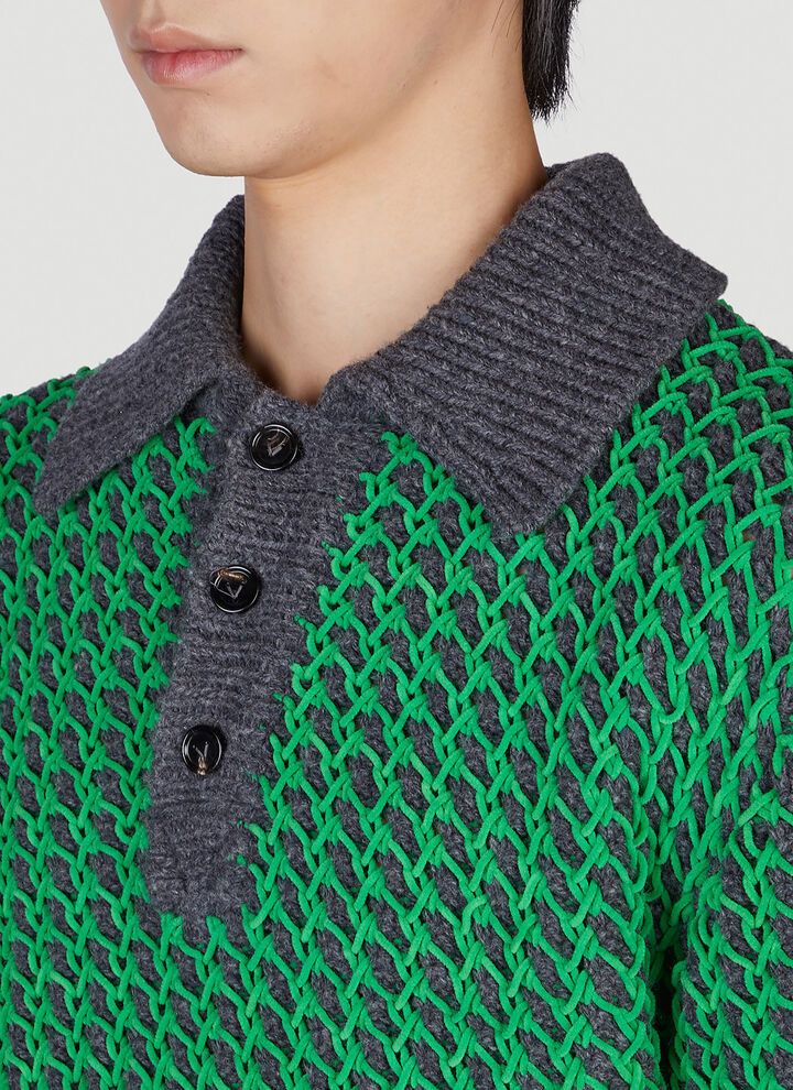 Bottega Veneta o1loc1c0324 708699 Jumper in Green Size US S / EU 44-46 / 1 - 5 Thumbnail