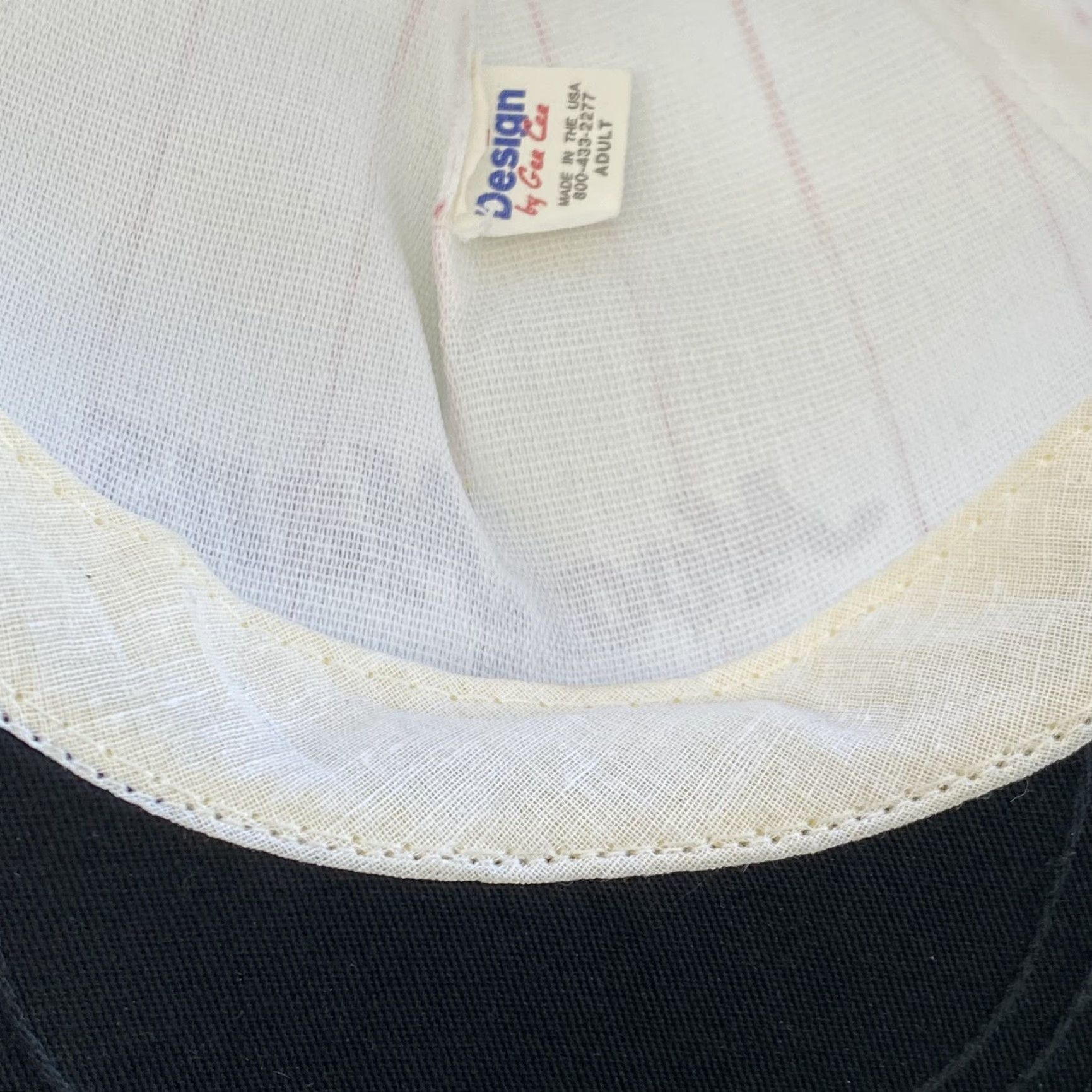 Vintage VINTAGE Black & White USA Pinstripe Snapback Hat Men One Size Black Mens New Size ONE SIZE - 7 Thumbnail