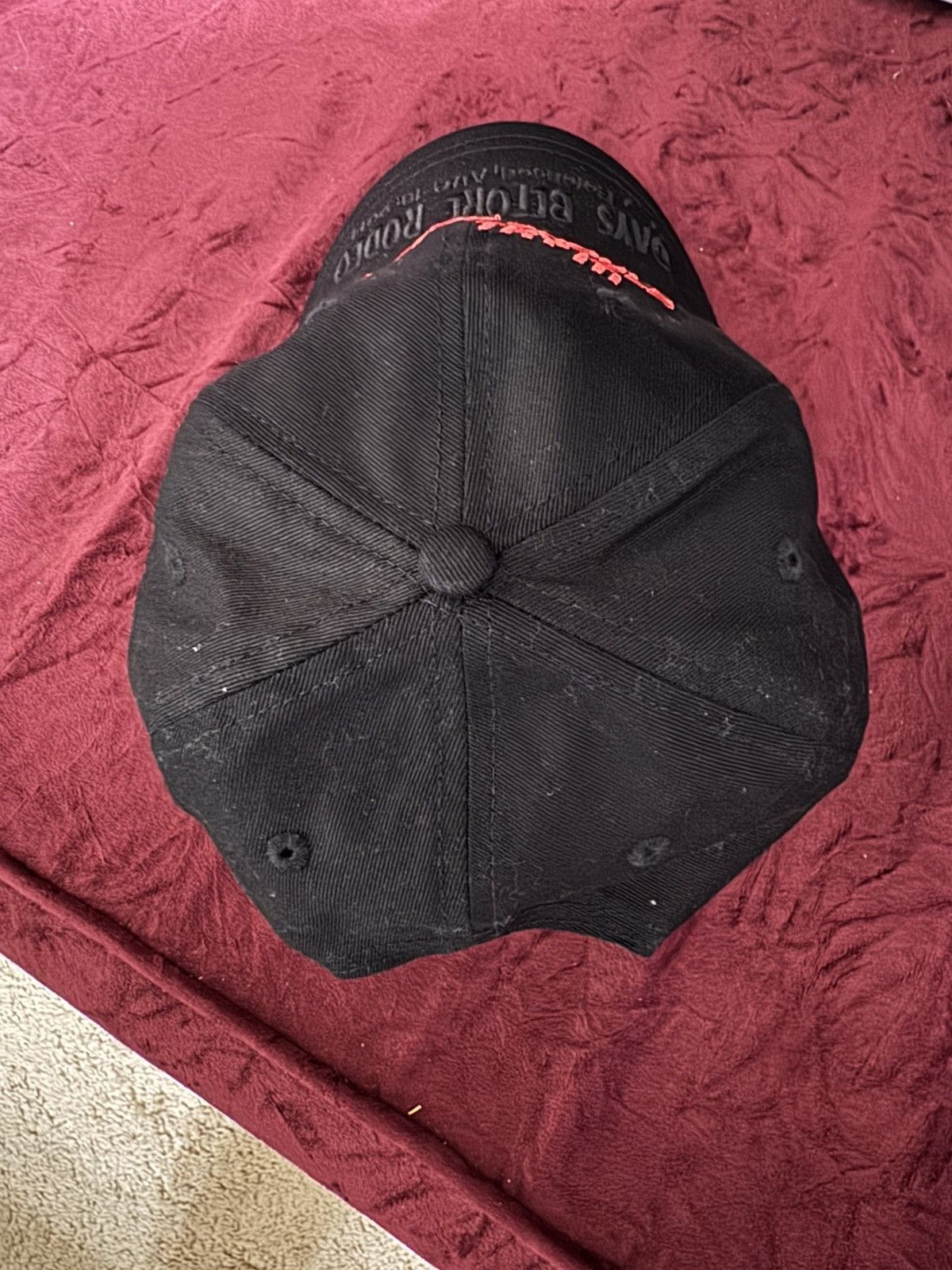 Travis Scott “Drugs You Should Try It” Travis Scott Hat Size ONE SIZE - 3 Thumbnail
