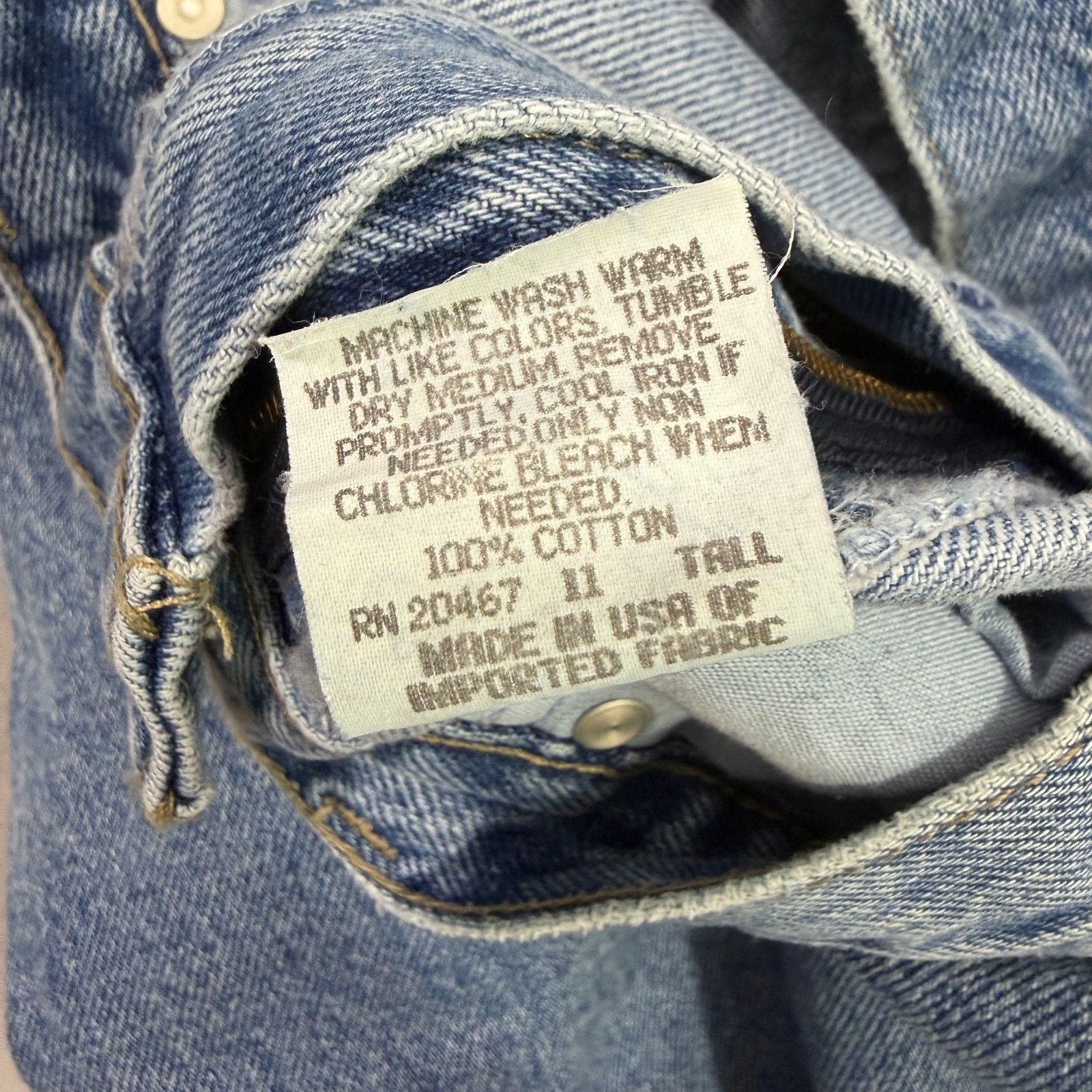 Vintage Vintage Chic High Rise Mom Jeans Women's Size 11 Tall 26x32 Size 26" / US 2 / IT 38 - 5 Thumbnail