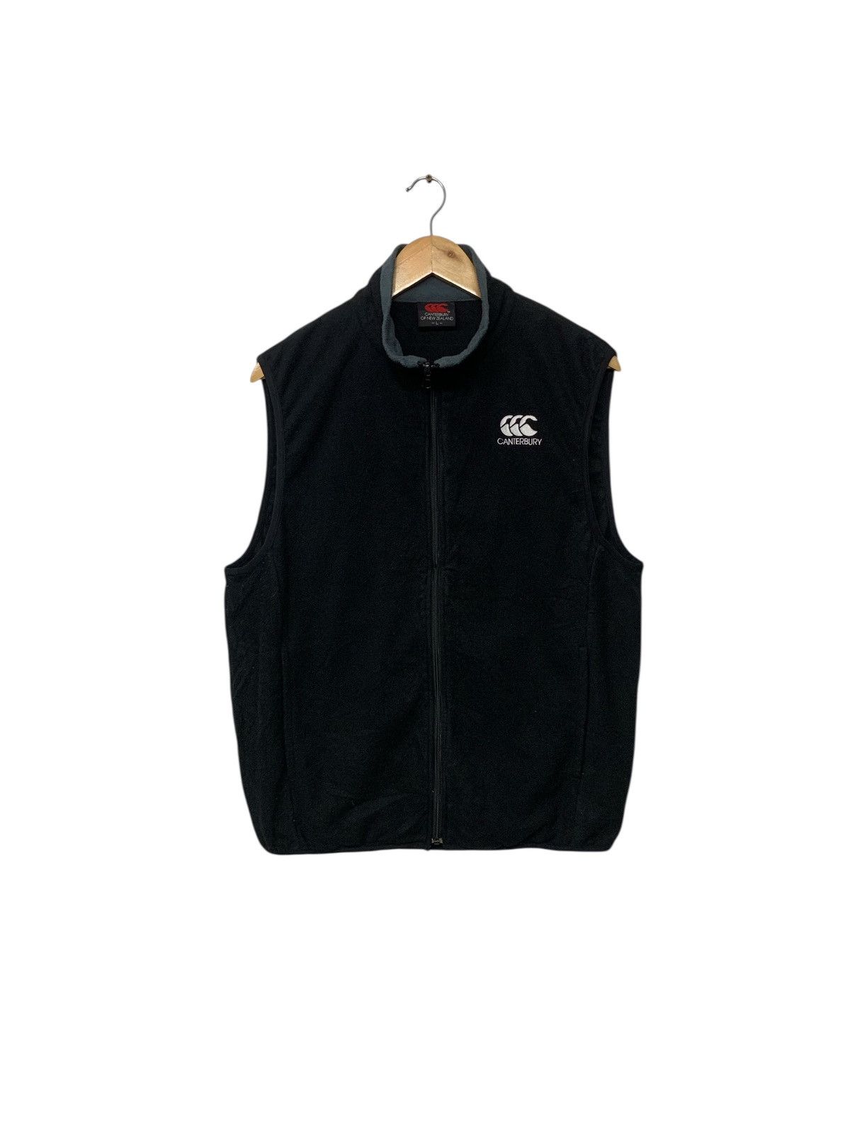 Canterbury of New Zealand Vintage 90's Canterburry of Newzealand Sleeveless Fleece Size US L / EU 52-54 / 3 - 1 Thumbnail
